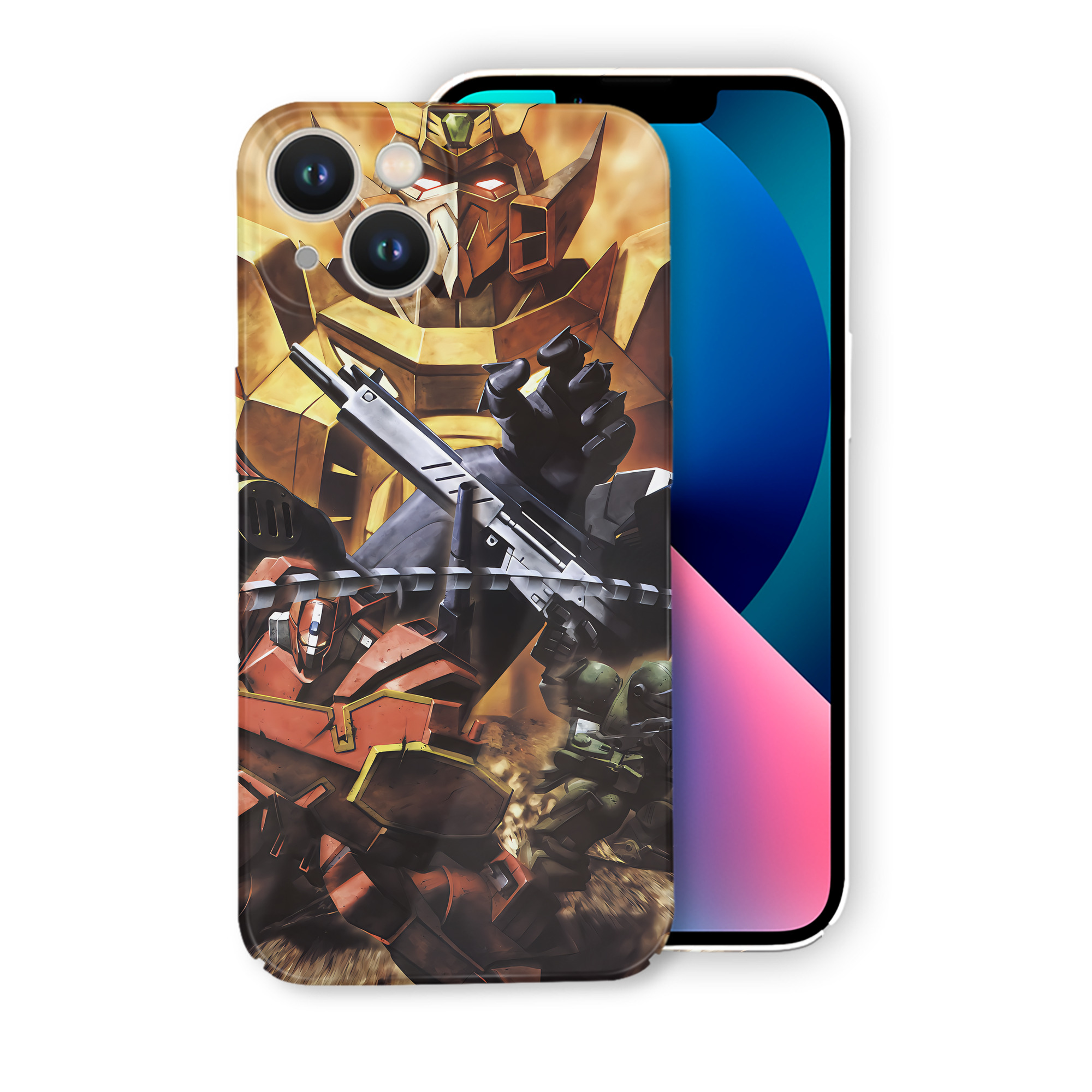 （画像用） 機動戦士ガンダム Mobile Suit Gundam 【iPhone 14シリーズ対応】ハードケース