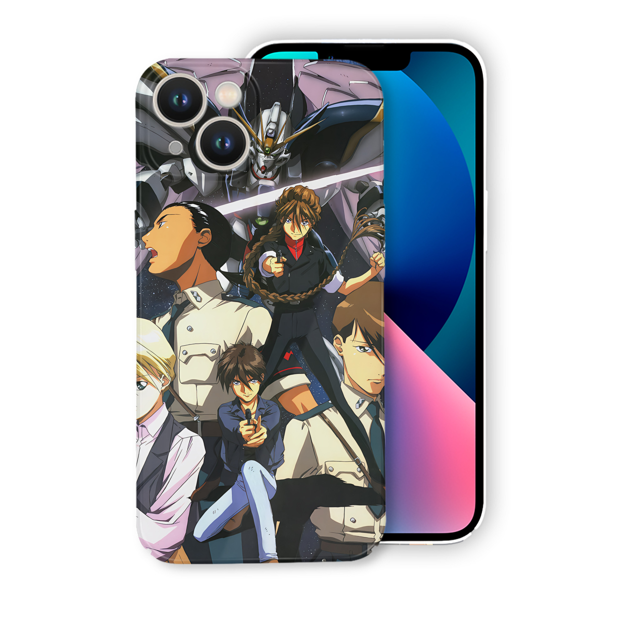 （画像用） 機動戦士ガンダム Mobile Suit Gundam 【iPhone 14シリーズ対応】ハードケース