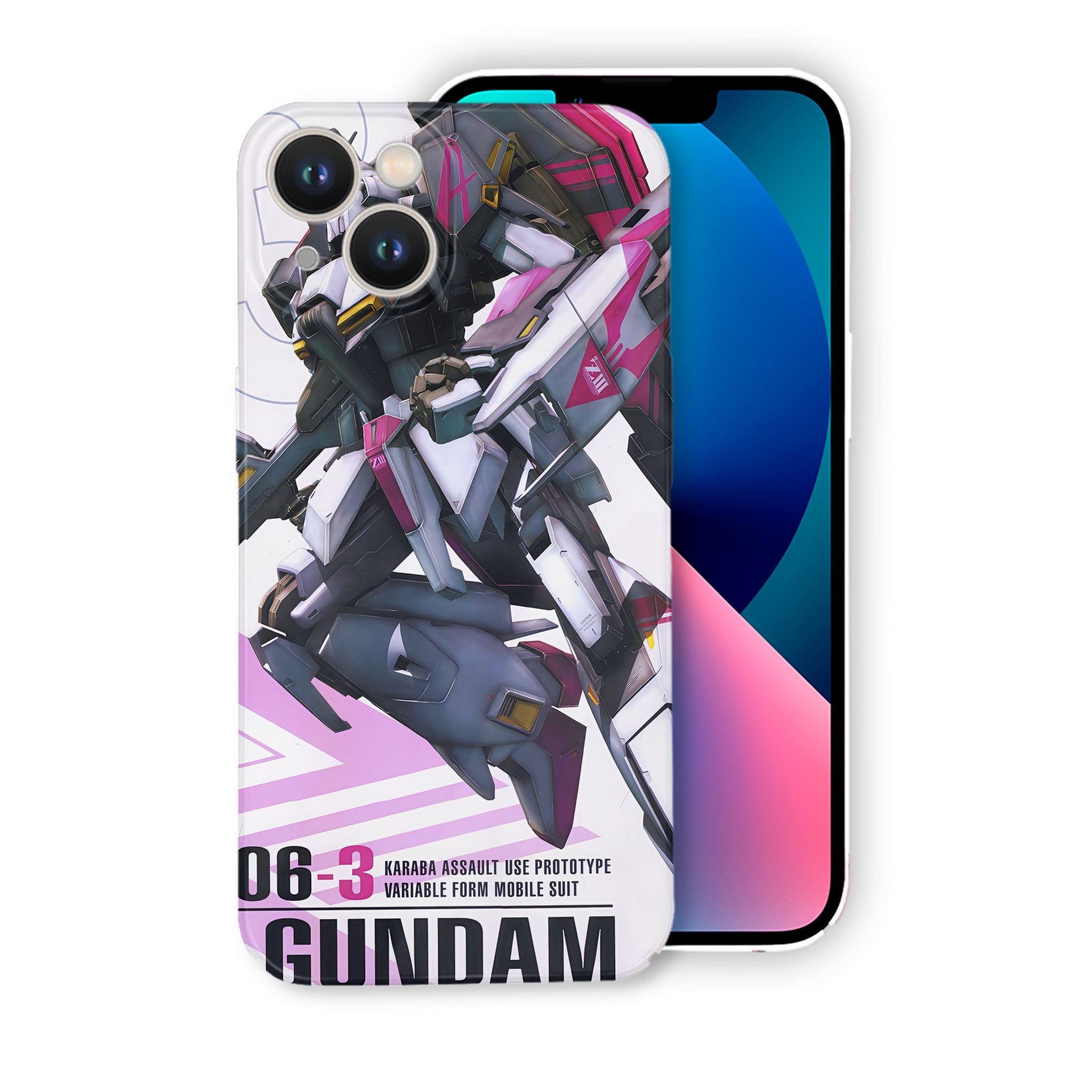 （画像用） 機動戦士ガンダム Mobile Suit Gundam 【iPhone 14シリーズ対応】ハードケース
