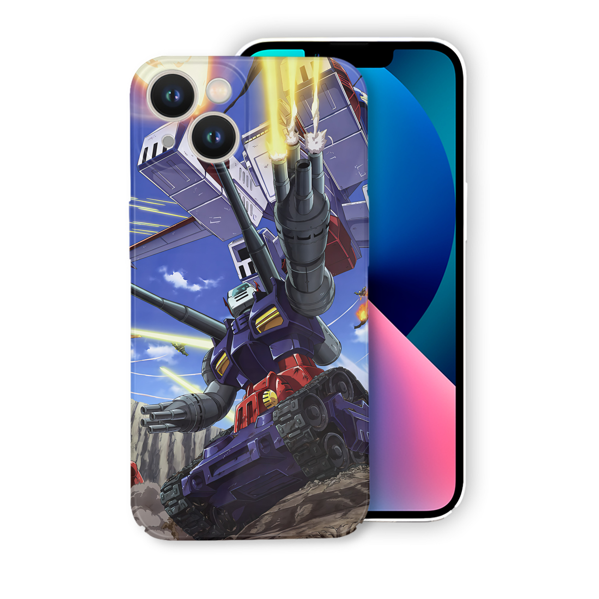（画像用） 機動戦士ガンダム Mobile Suit Gundam 【iPhone 14シリーズ対応】ハードケース