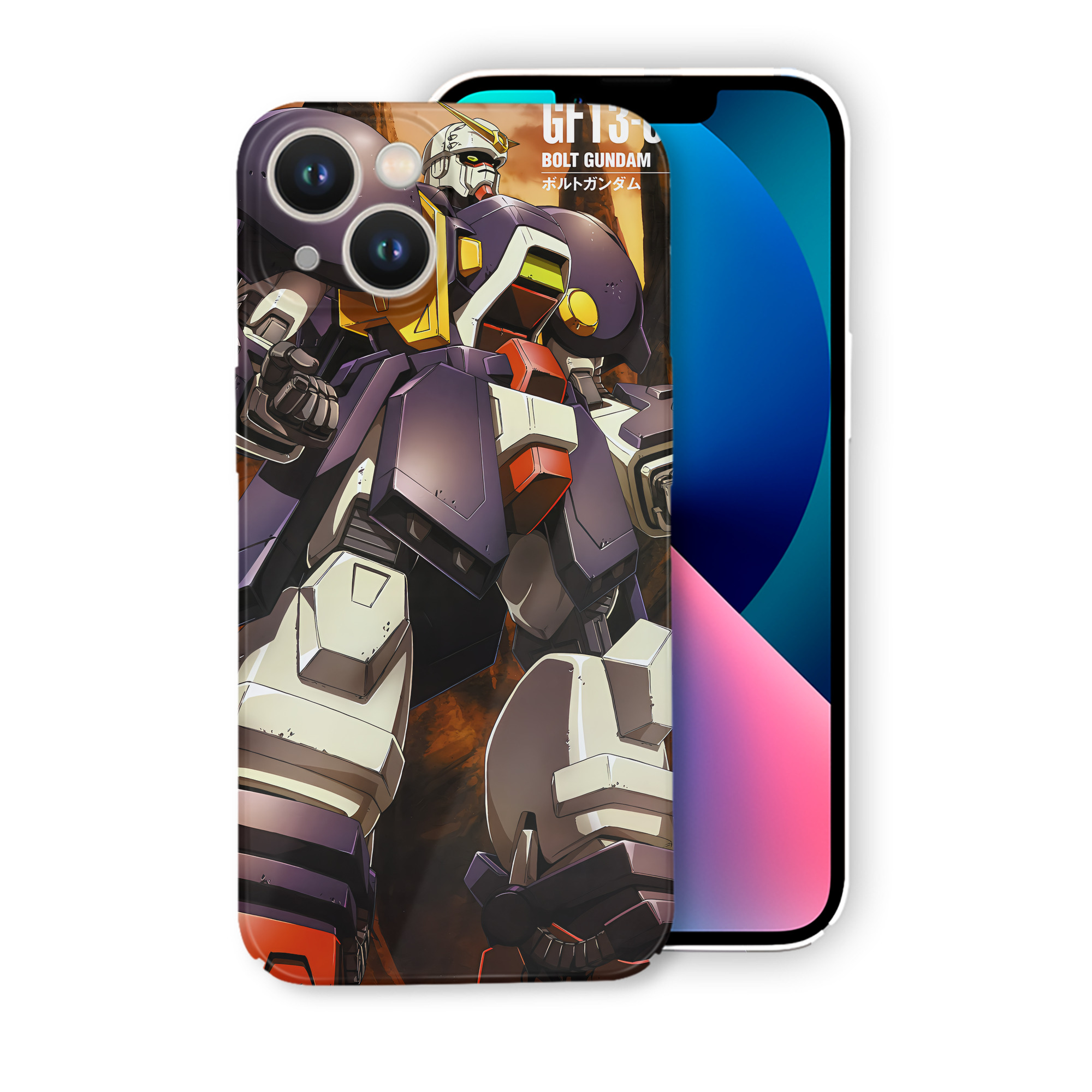 （画像用） 機動戦士ガンダム Mobile Suit Gundam 【iPhone 14シリーズ対応】ハードケース