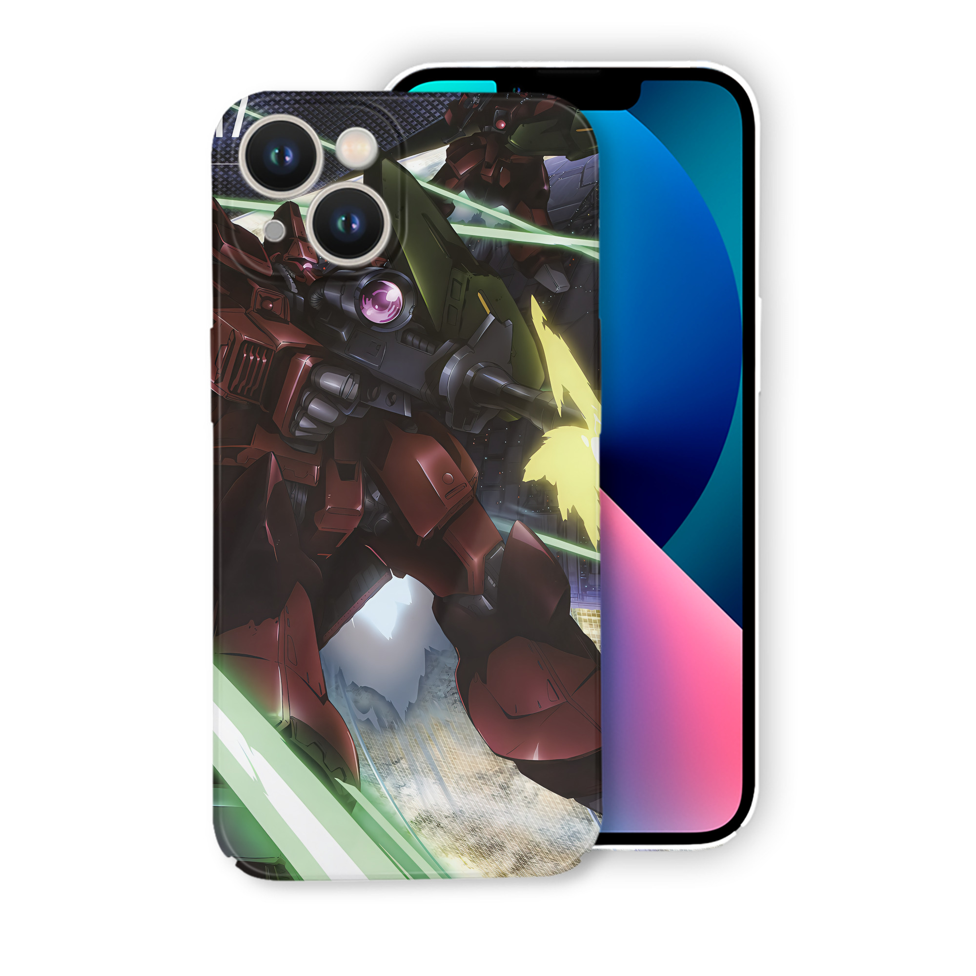 （画像用） 機動戦士ガンダム Mobile Suit Gundam 【iPhone 14シリーズ対応】ハードケース