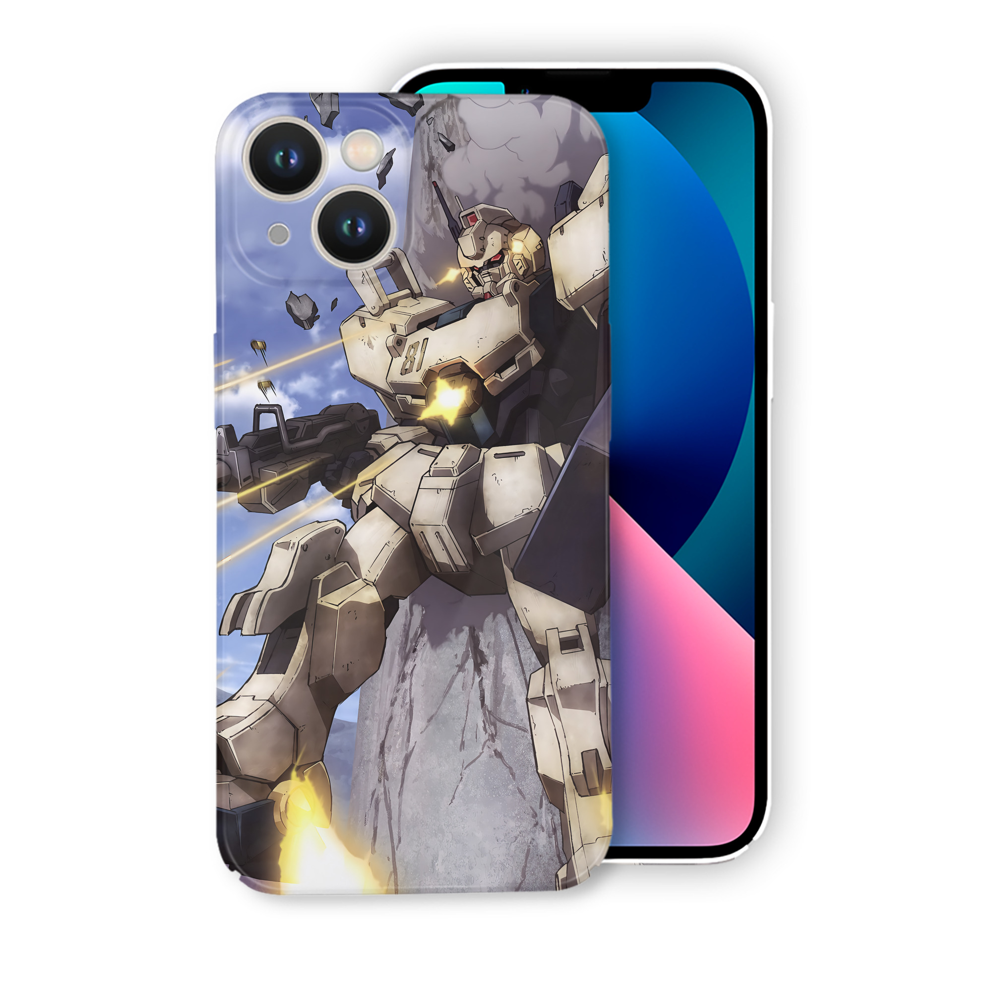 （画像用） 機動戦士ガンダム Mobile Suit Gundam 【iPhone 14シリーズ対応】ハードケース