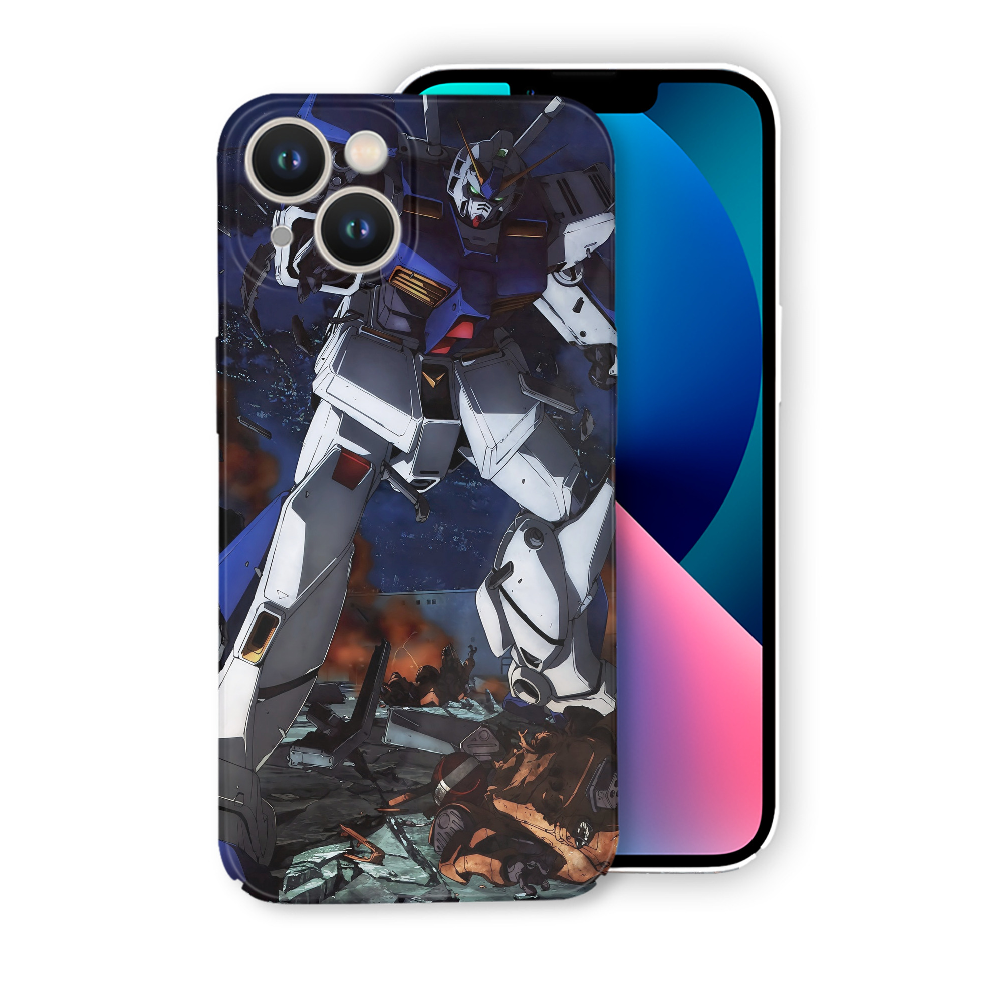（画像用） 機動戦士ガンダム Mobile Suit Gundam 【iPhone 14シリーズ対応】ハードケース