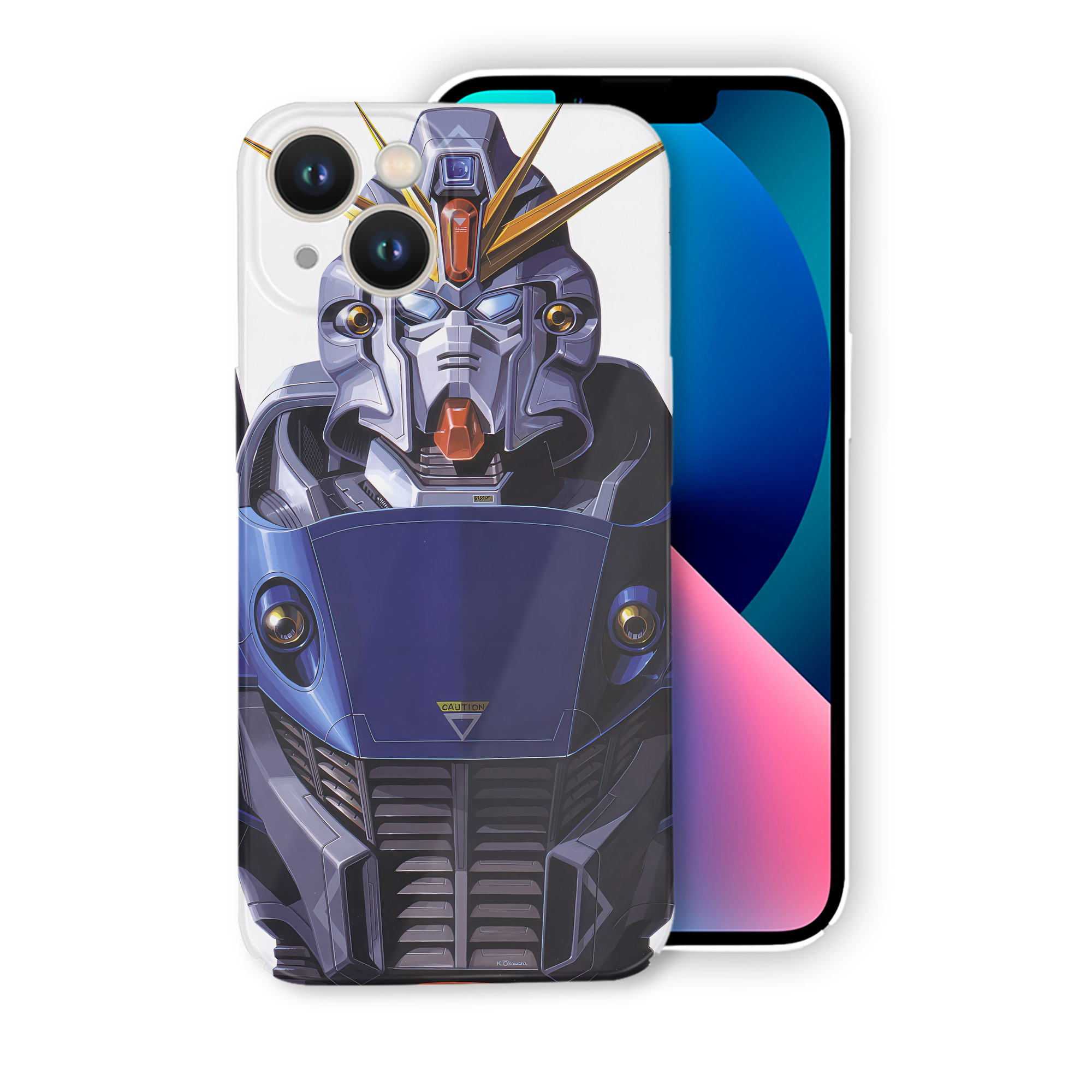 （画像用） 機動戦士ガンダム Mobile Suit Gundam 【iPhone 14シリーズ対応】ハードケース
