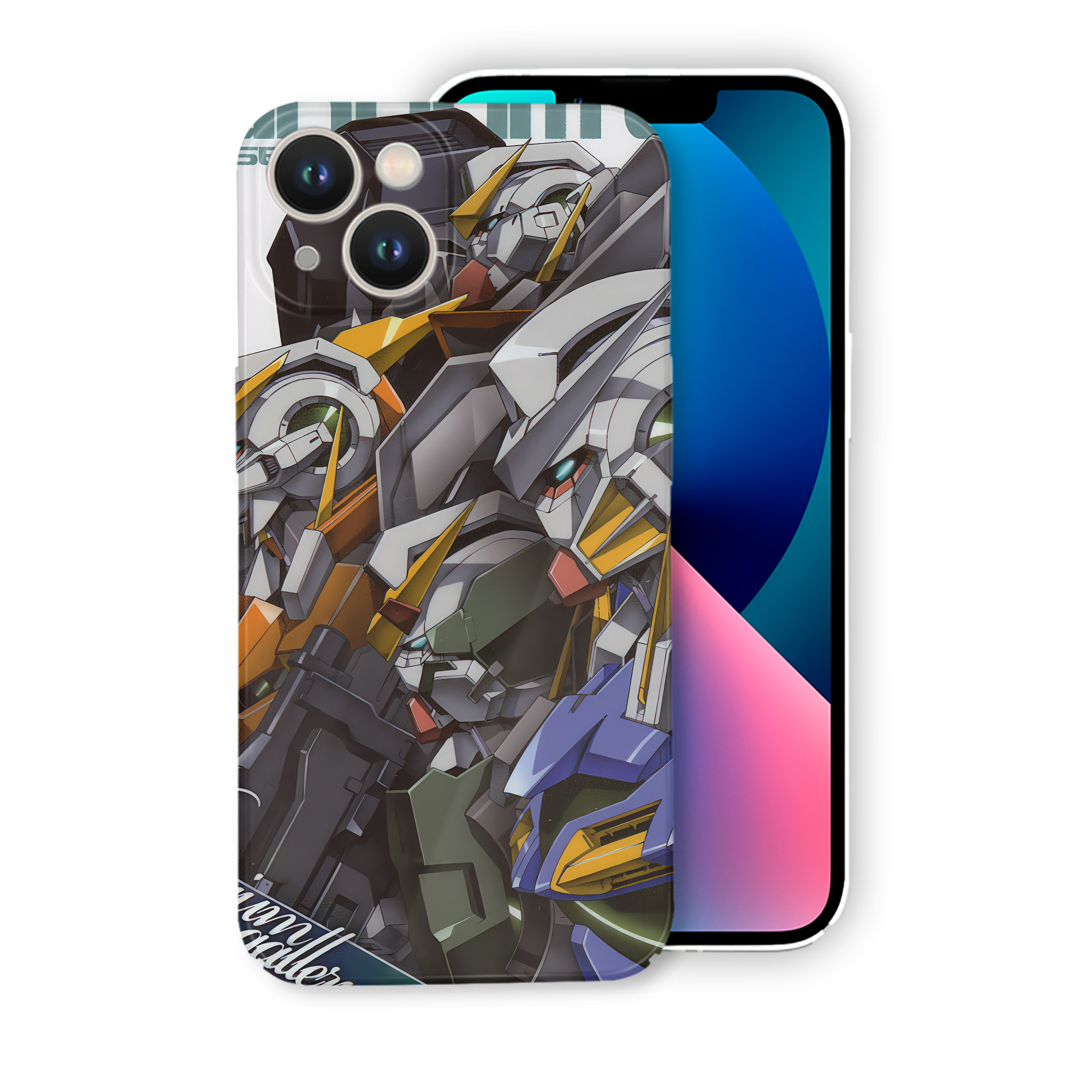 （画像用） 機動戦士ガンダム Mobile Suit Gundam 【iPhone 14シリーズ対応】ハードケース