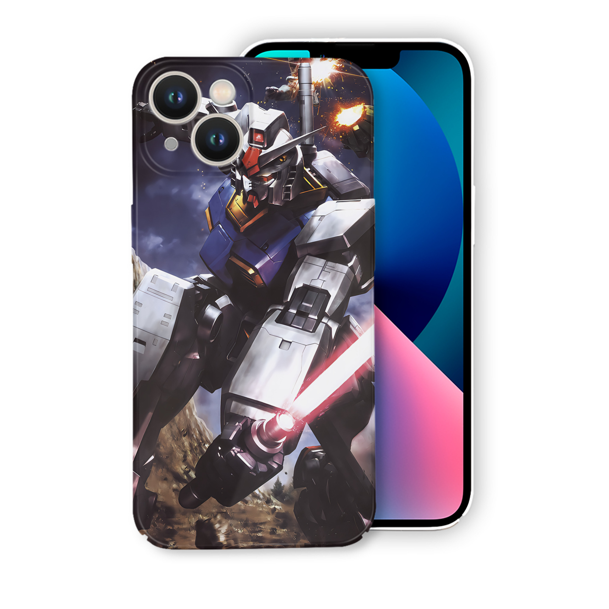 （画像用） 機動戦士ガンダム Mobile Suit Gundam 【iPhone 14シリーズ対応】ハードケース