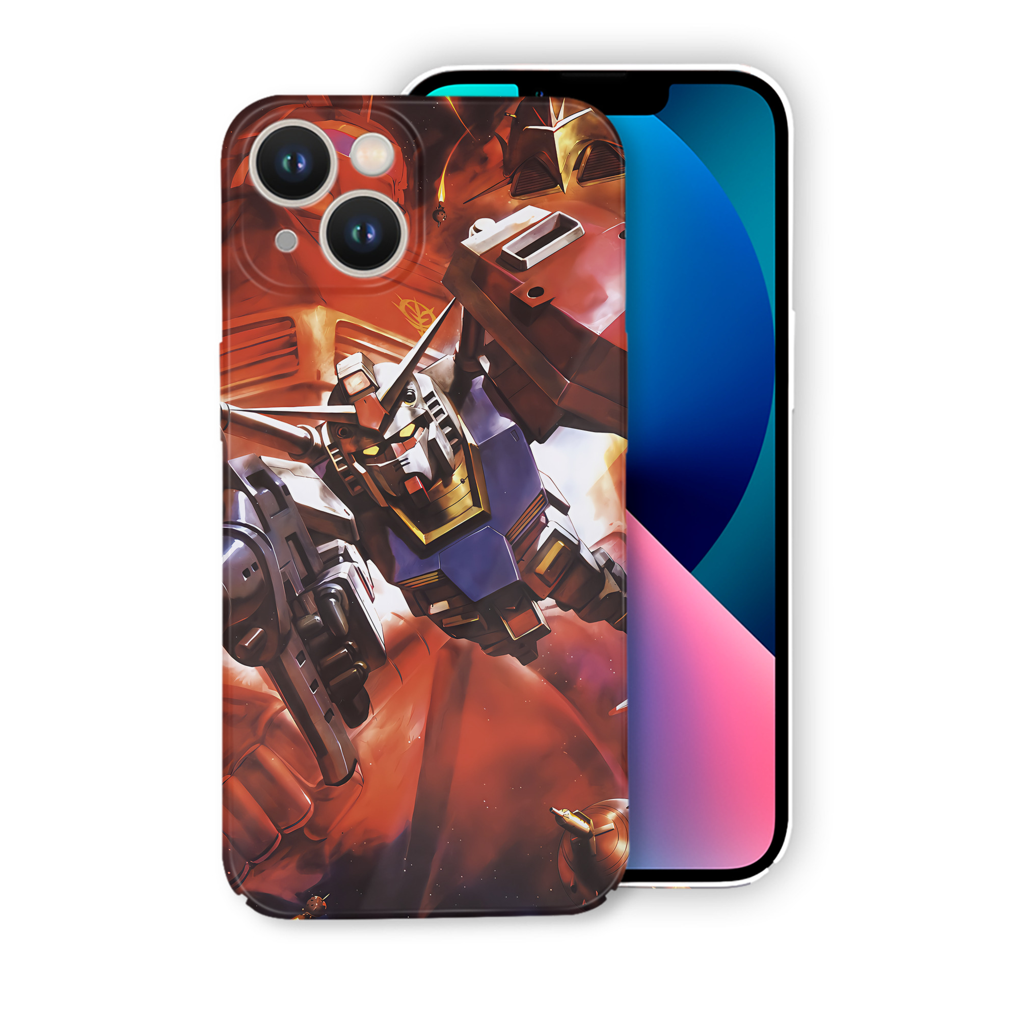 （画像用） 機動戦士ガンダム Mobile Suit Gundam 【iPhone 14シリーズ対応】ハードケース