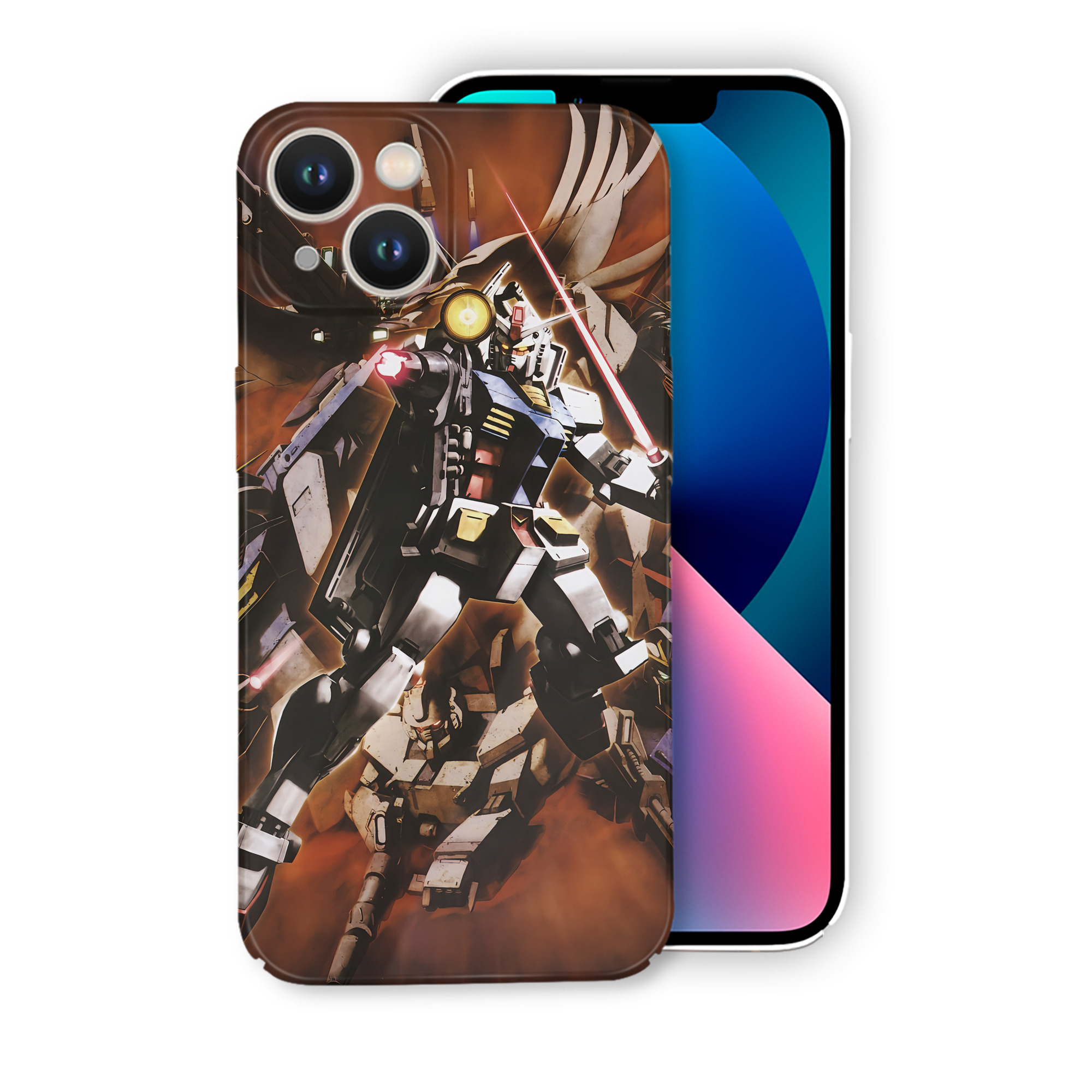 （画像用） 機動戦士ガンダム Mobile Suit Gundam 【iPhone 14シリーズ対応】ハードケース