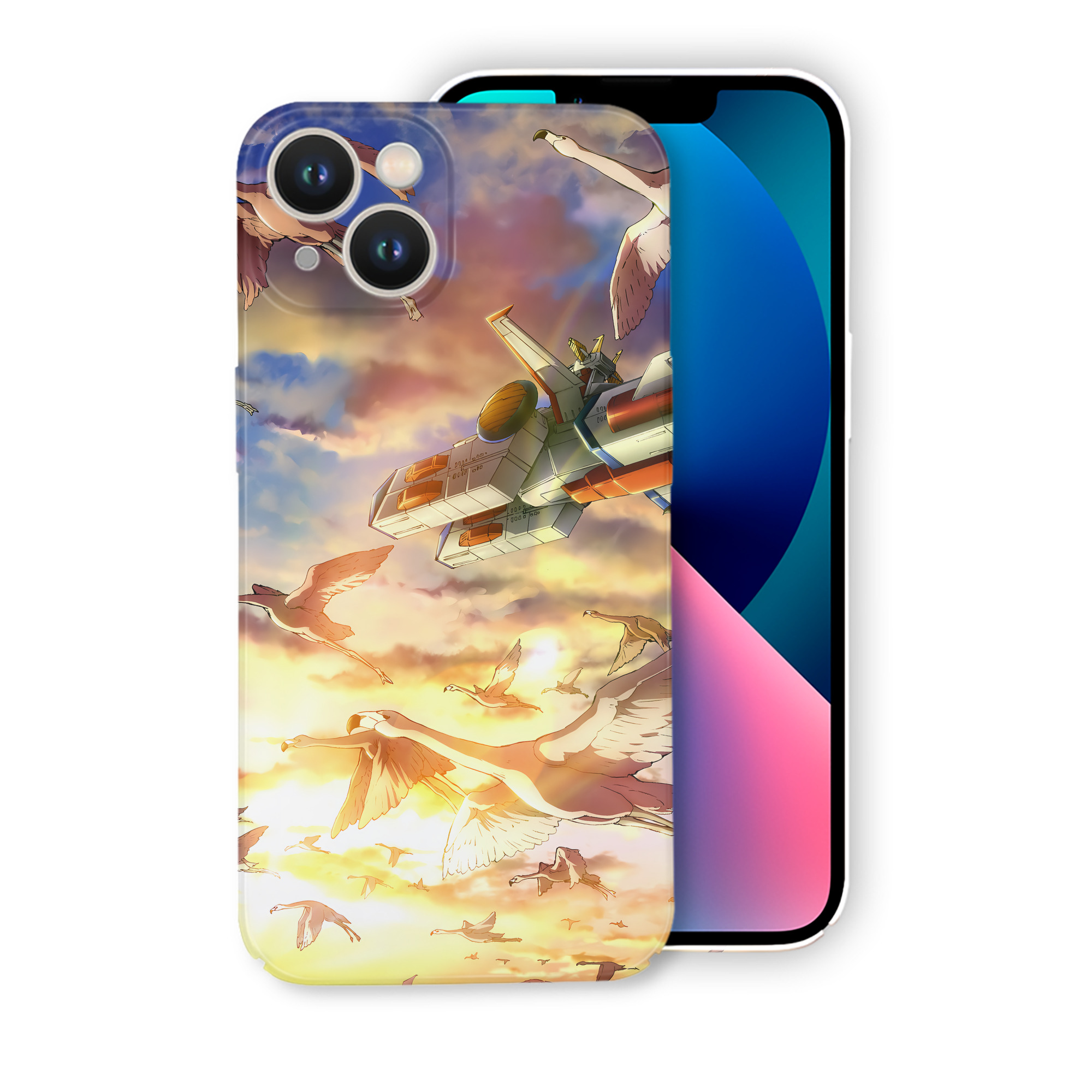 （画像用） 機動戦士ガンダム Mobile Suit Gundam 【iPhone 14シリーズ対応】ハードケース