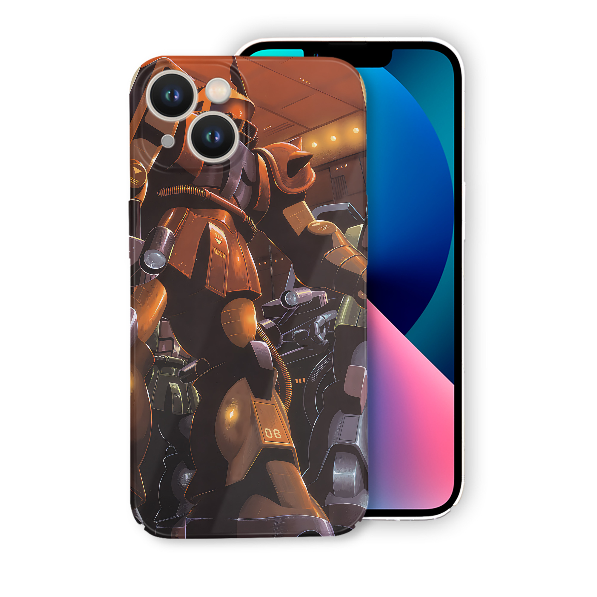 （画像用） 機動戦士ガンダム Mobile Suit Gundam 【iPhone 14シリーズ対応】ハードケース