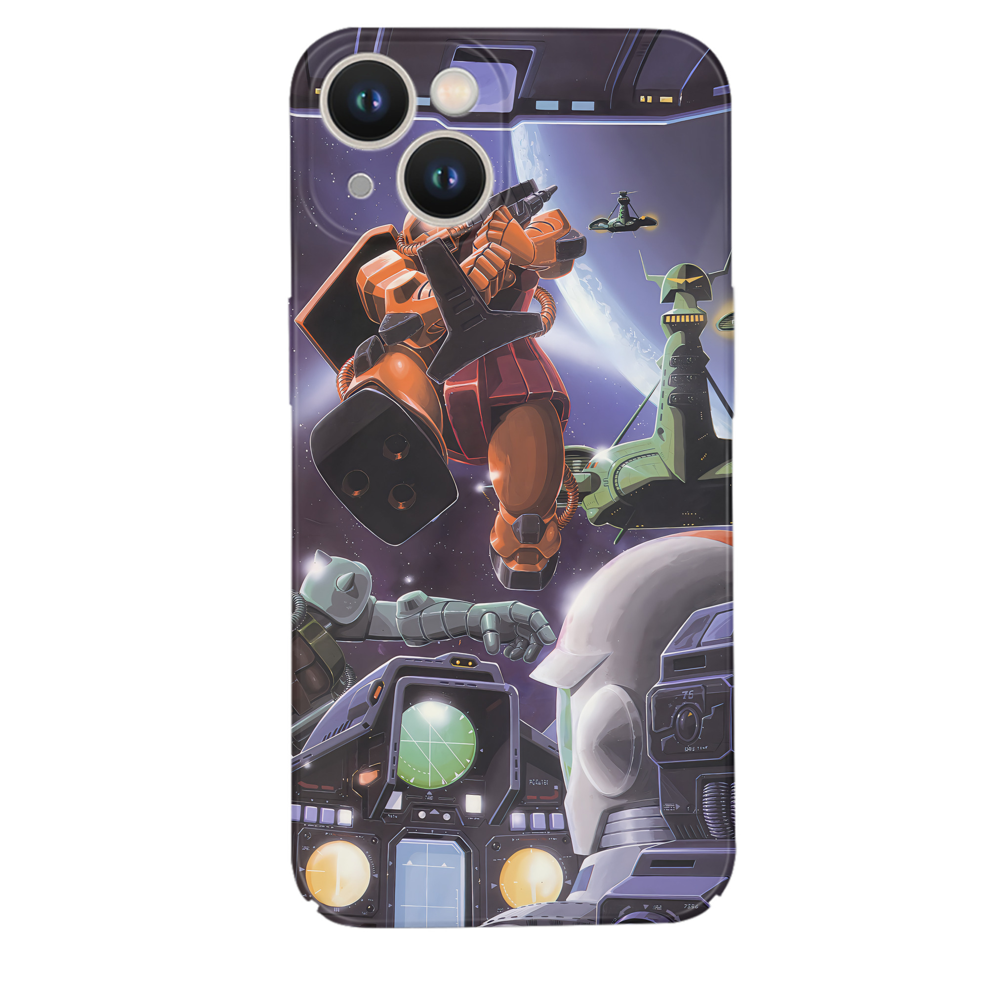 （画像用） 機動戦士ガンダム Mobile Suit Gundam 【iPhone 14シリーズ対応】ハードケース