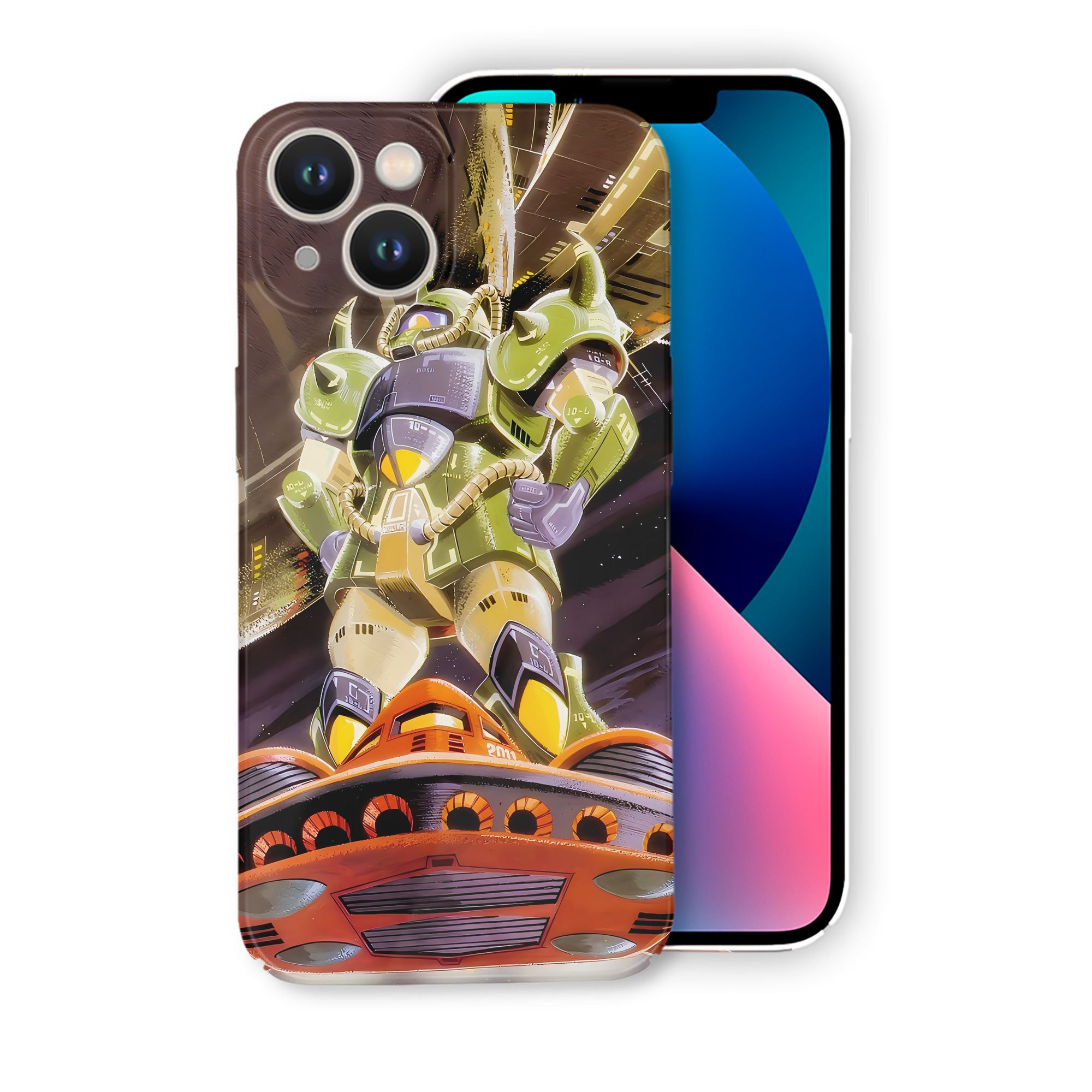 （画像用） 機動戦士ガンダム Mobile Suit Gundam 【iPhone 14シリーズ対応】ハードケース