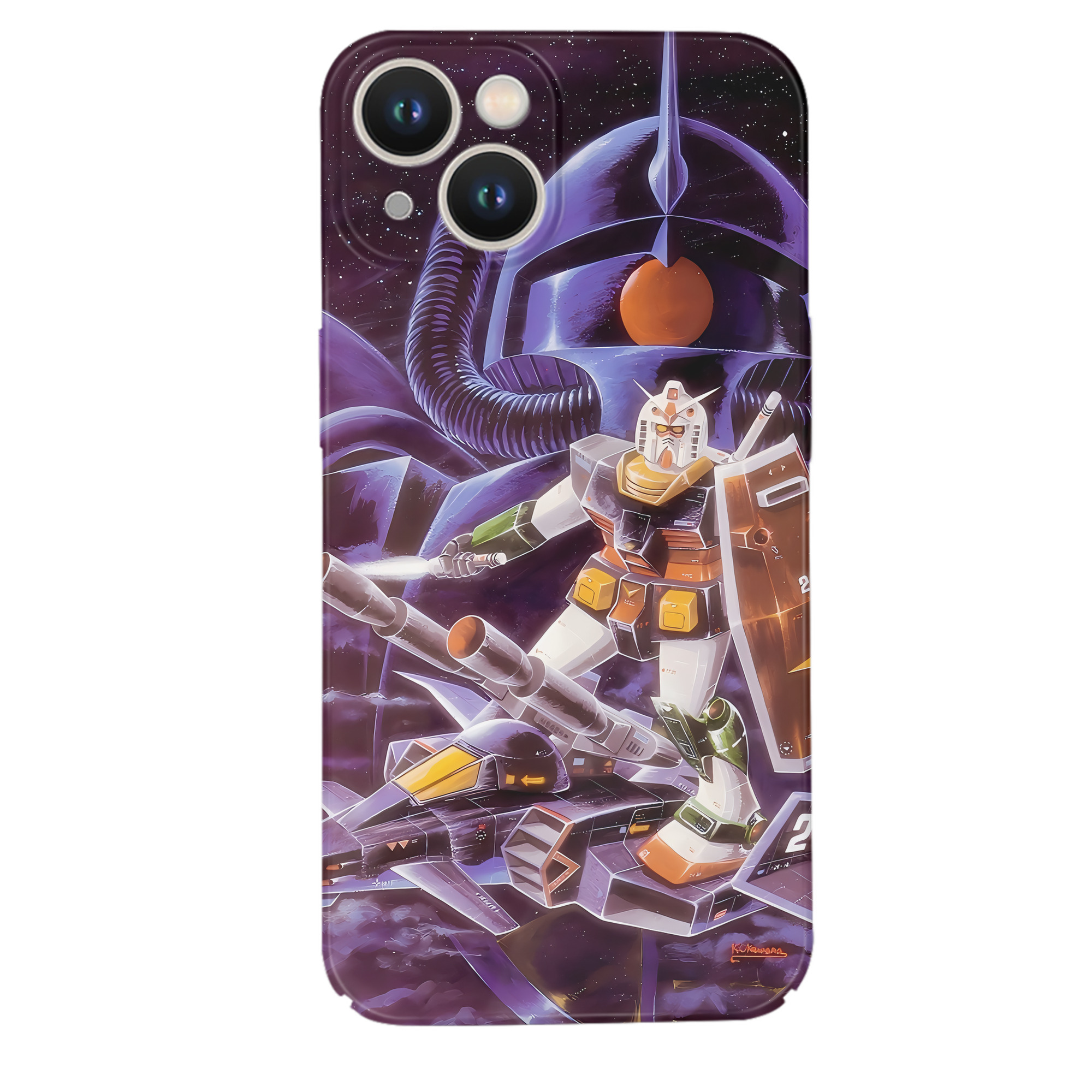（画像用） 機動戦士ガンダム Mobile Suit Gundam 【iPhone 14シリーズ対応】ハードケース
