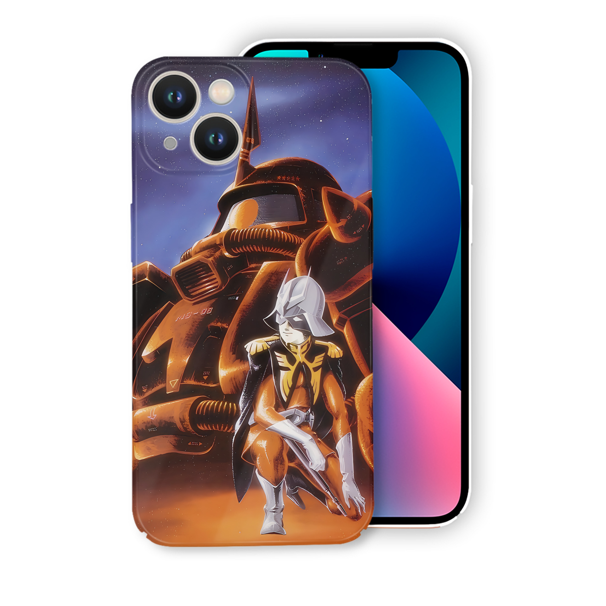 （画像用） 機動戦士ガンダム Mobile Suit Gundam 【iPhone 14シリーズ対応】ハードケース