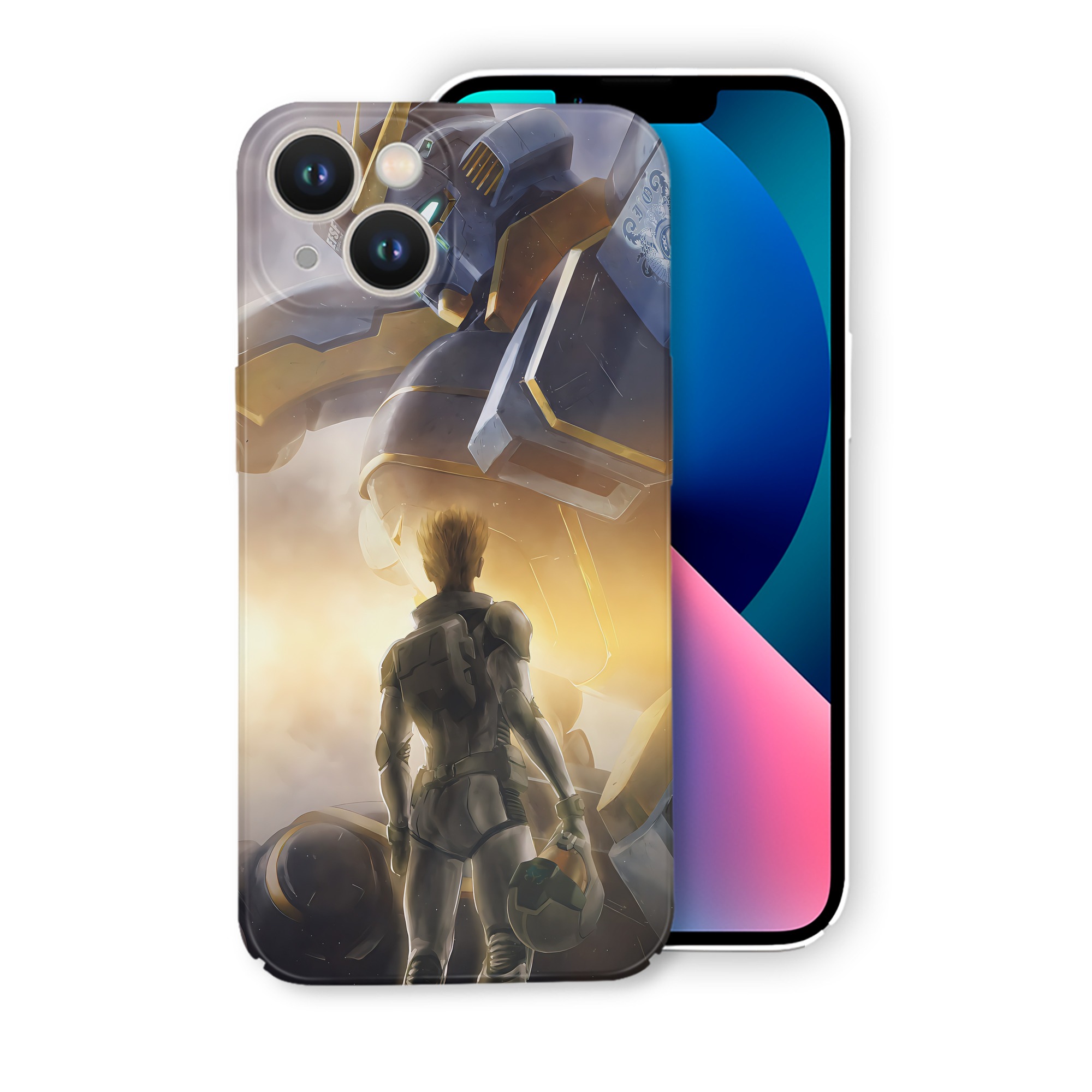（画像用） 機動戦士ガンダム Mobile Suit Gundam 【iPhone 14シリーズ対応】ハードケース