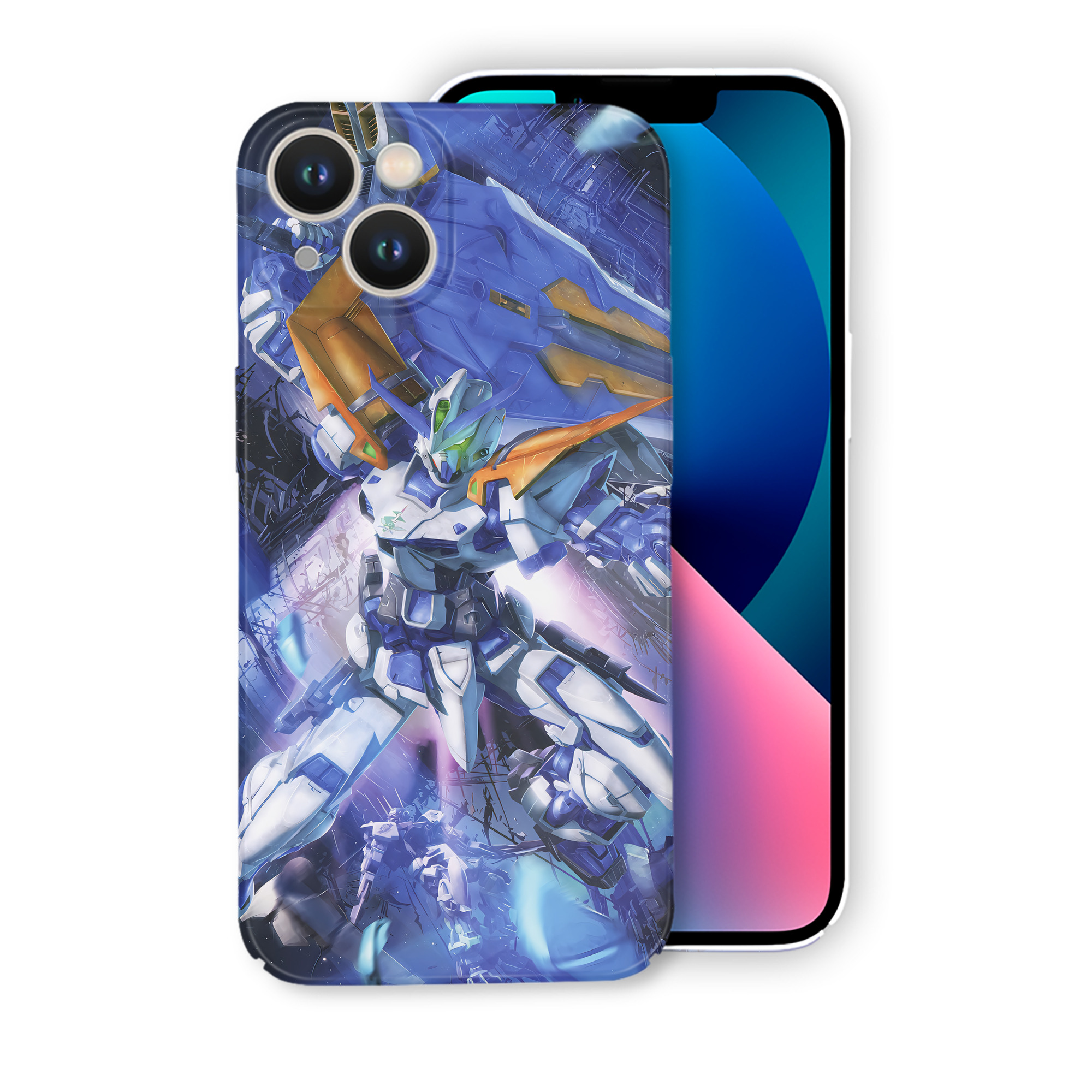 （画像用） 機動戦士ガンダム Mobile Suit Gundam 【iPhone 14シリーズ対応】ハードケース
