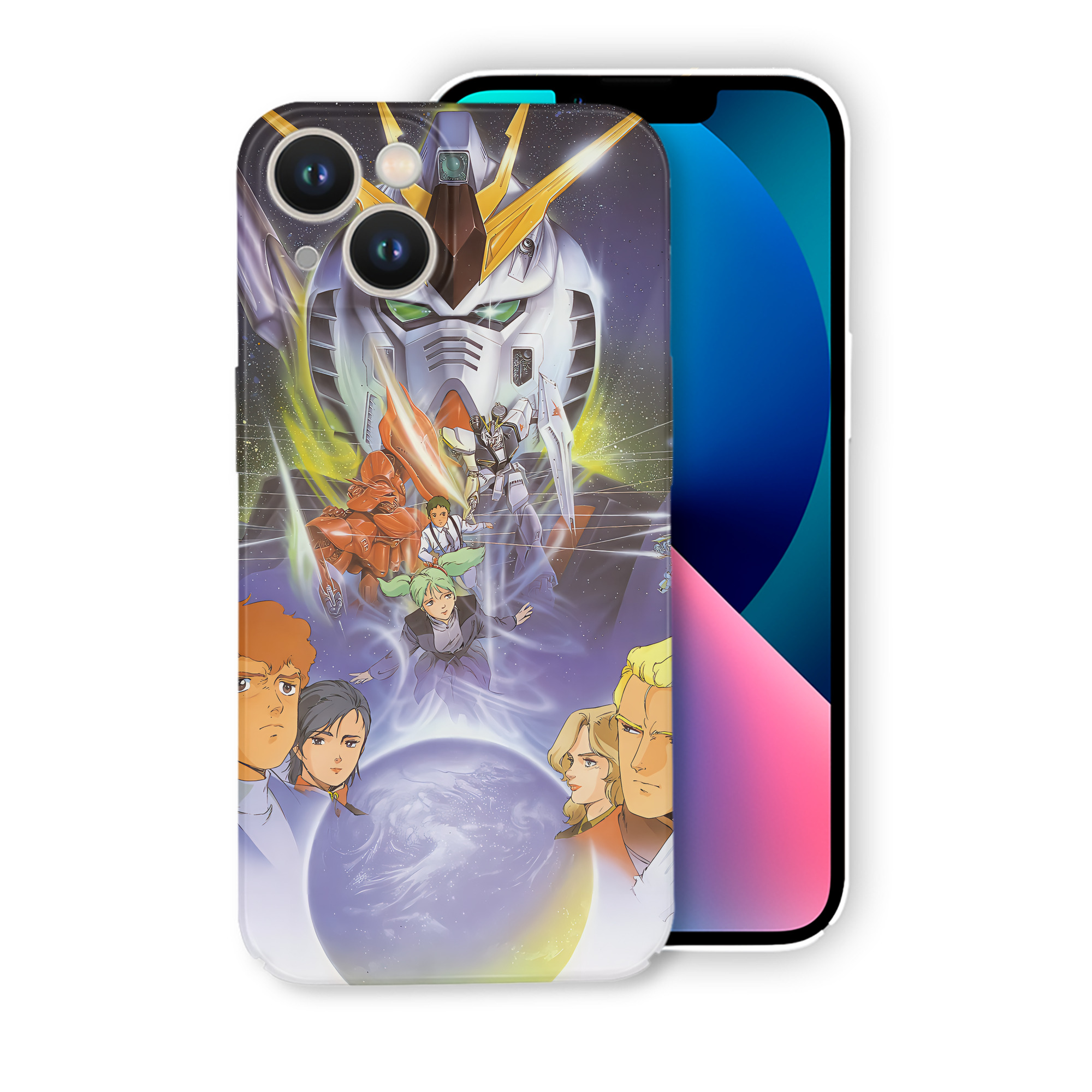 （画像用） 機動戦士ガンダム Mobile Suit Gundam 【iPhone 14シリーズ対応】ハードケース