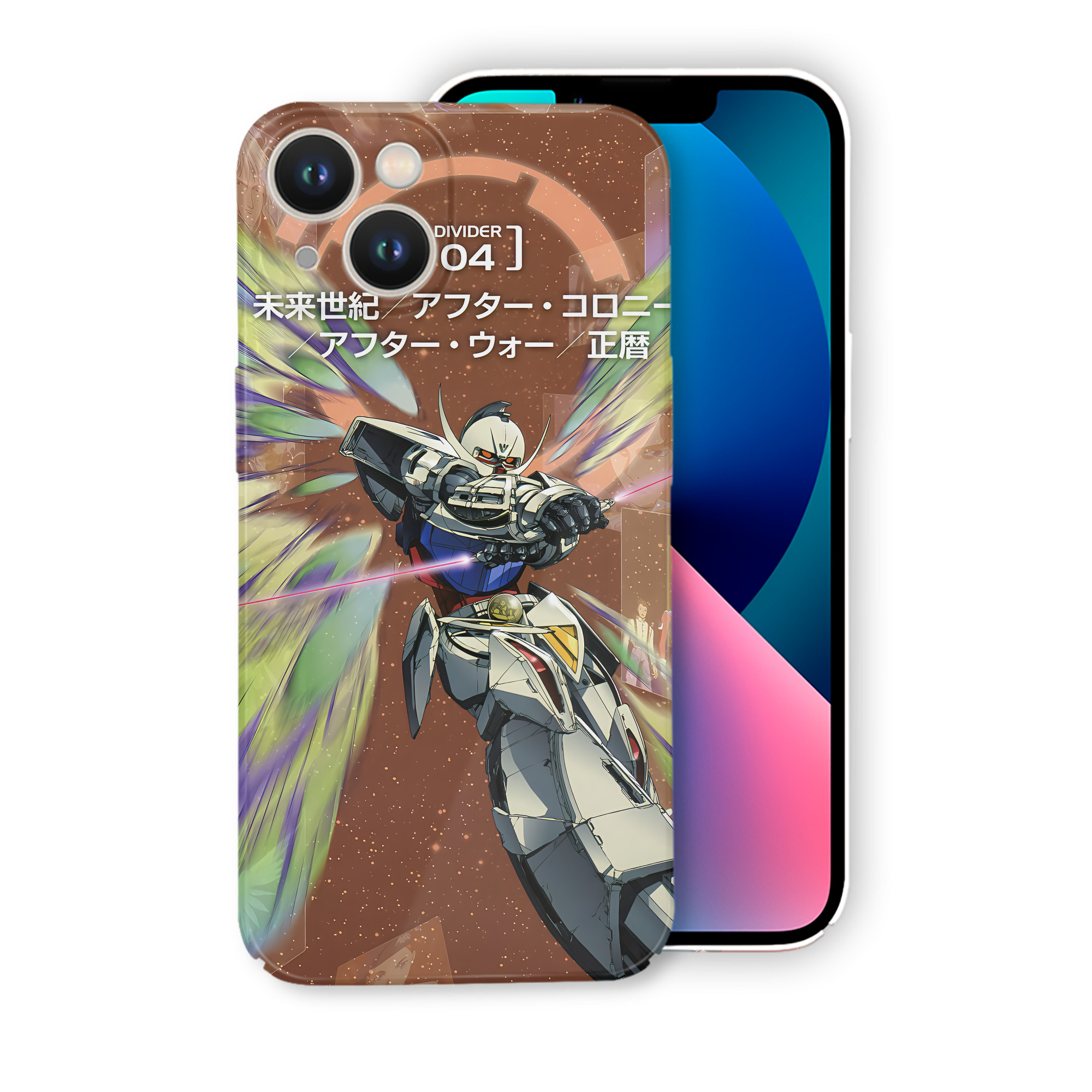 （画像用） 機動戦士ガンダム Mobile Suit Gundam 【iPhone 14シリーズ対応】ハードケース