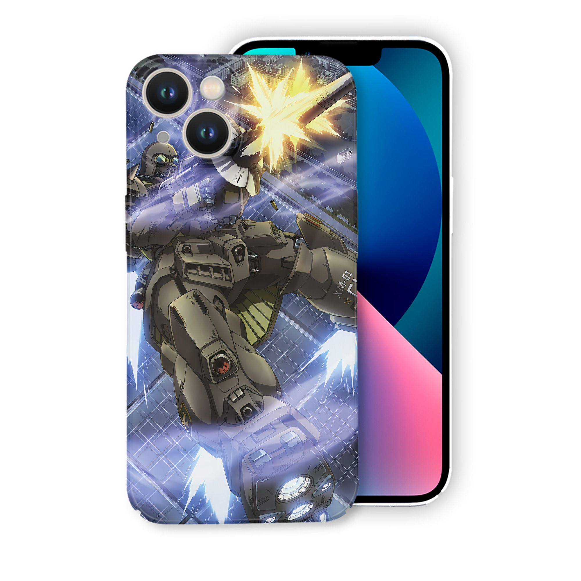 （画像用） 機動戦士ガンダム Mobile Suit Gundam 【iPhone 14シリーズ対応】ハードケース