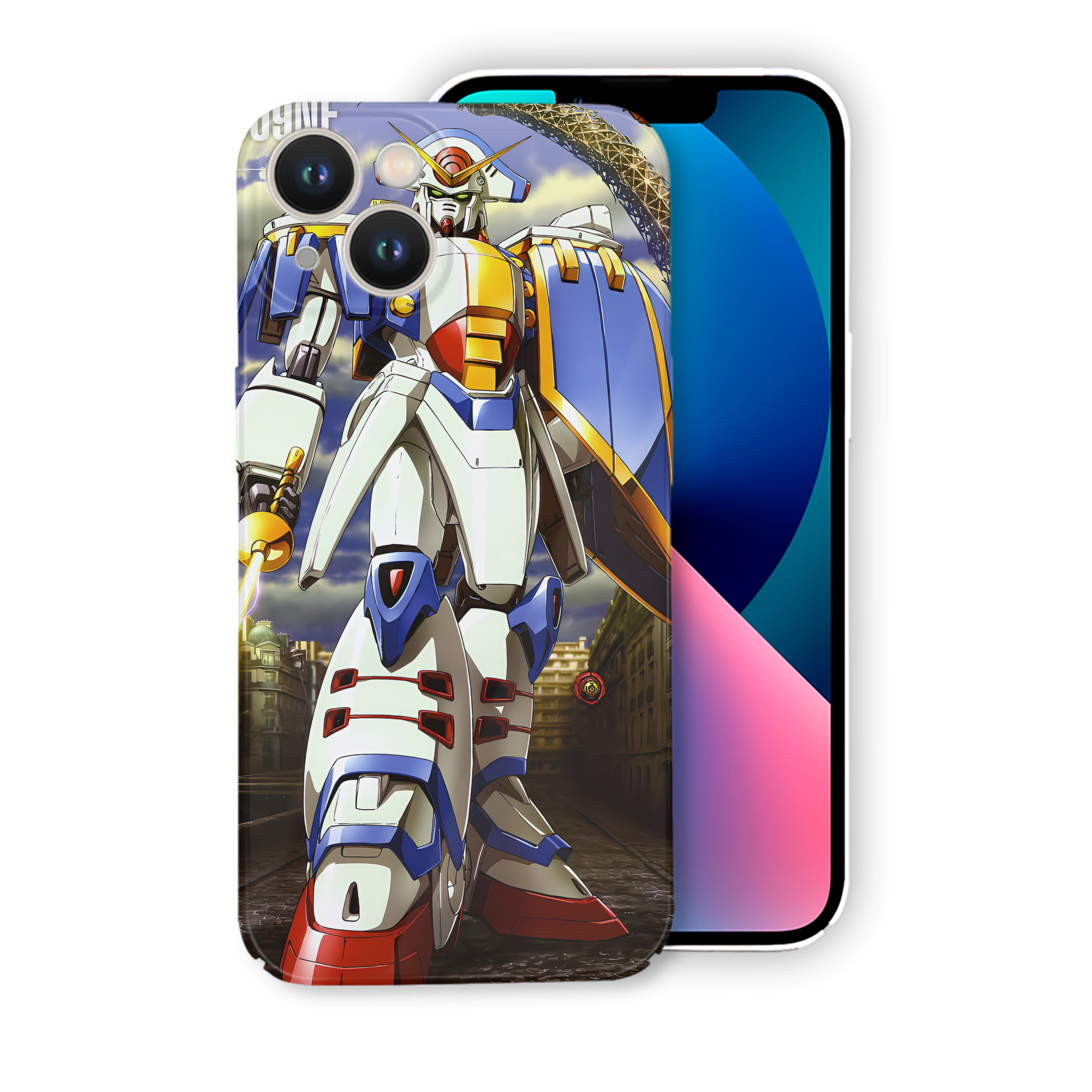 （画像用） 機動戦士ガンダム Mobile Suit Gundam 【iPhone 14シリーズ対応】ハードケース