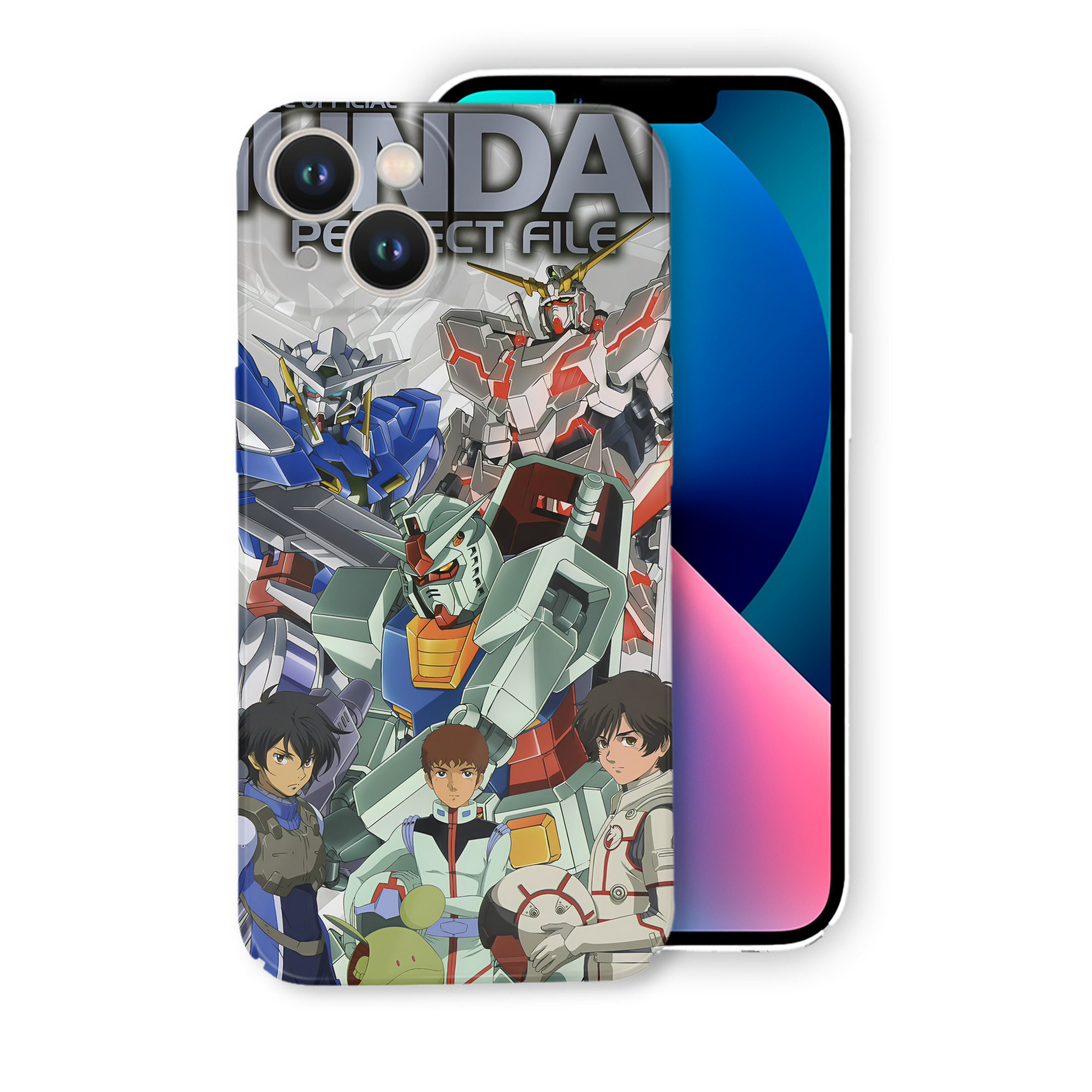 （画像用） 機動戦士ガンダム Mobile Suit Gundam 【iPhone 14シリーズ対応】ハードケース