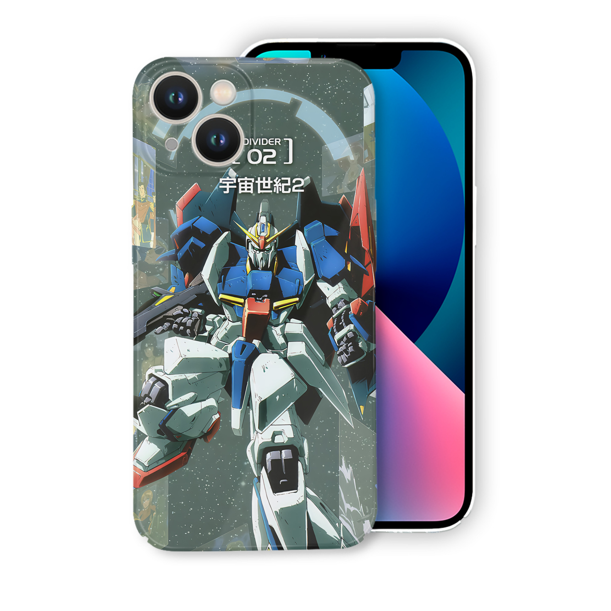 （画像用） 機動戦士ガンダム Mobile Suit Gundam 【iPhone 14シリーズ対応】ハードケース