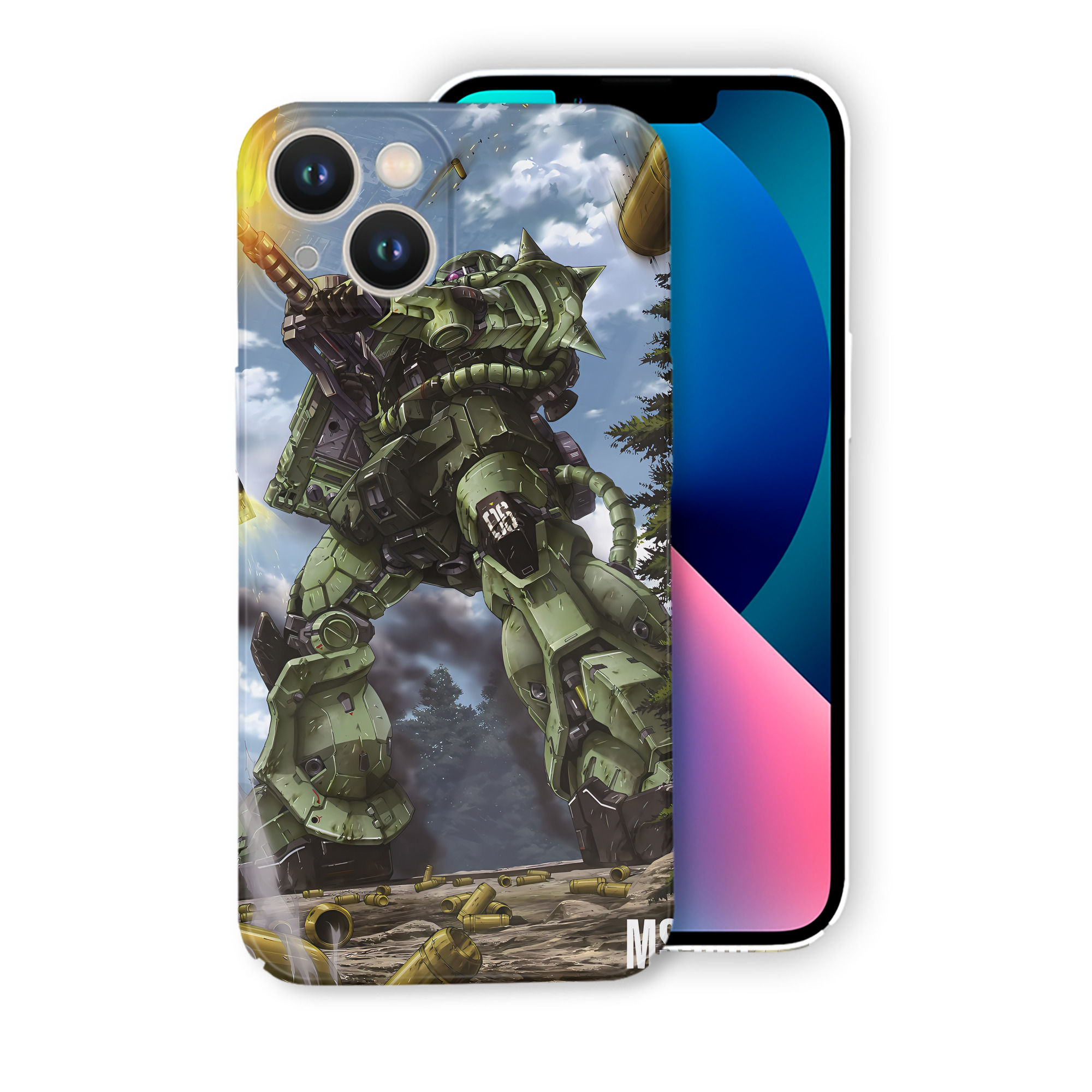 （画像用） 機動戦士ガンダム Mobile Suit Gundam 【iPhone 14シリーズ対応】ハードケース