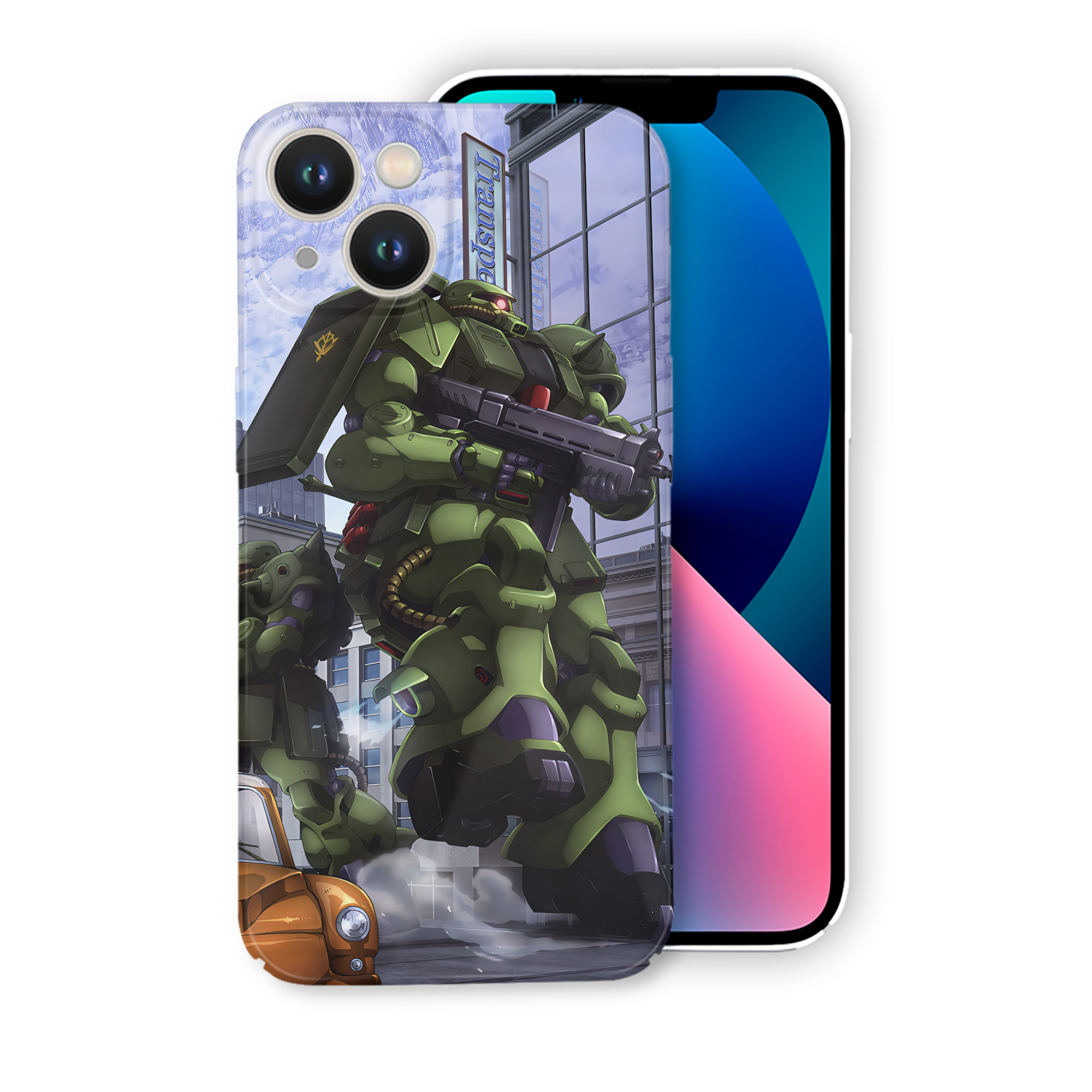 （画像用） 機動戦士ガンダム Mobile Suit Gundam 【iPhone 14シリーズ対応】ハードケース