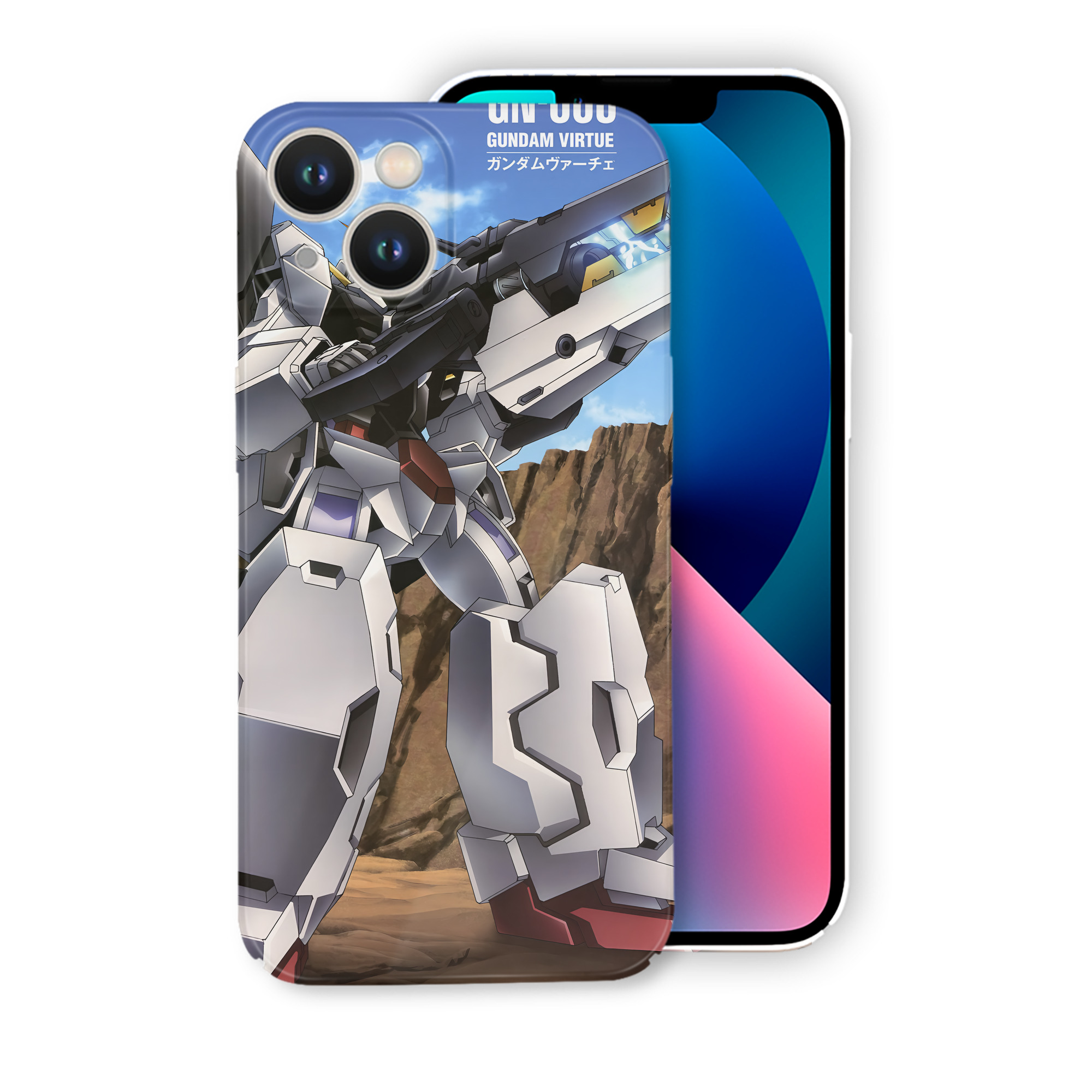（画像用） 機動戦士ガンダム Mobile Suit Gundam 【iPhone 14シリーズ対応】ハードケース