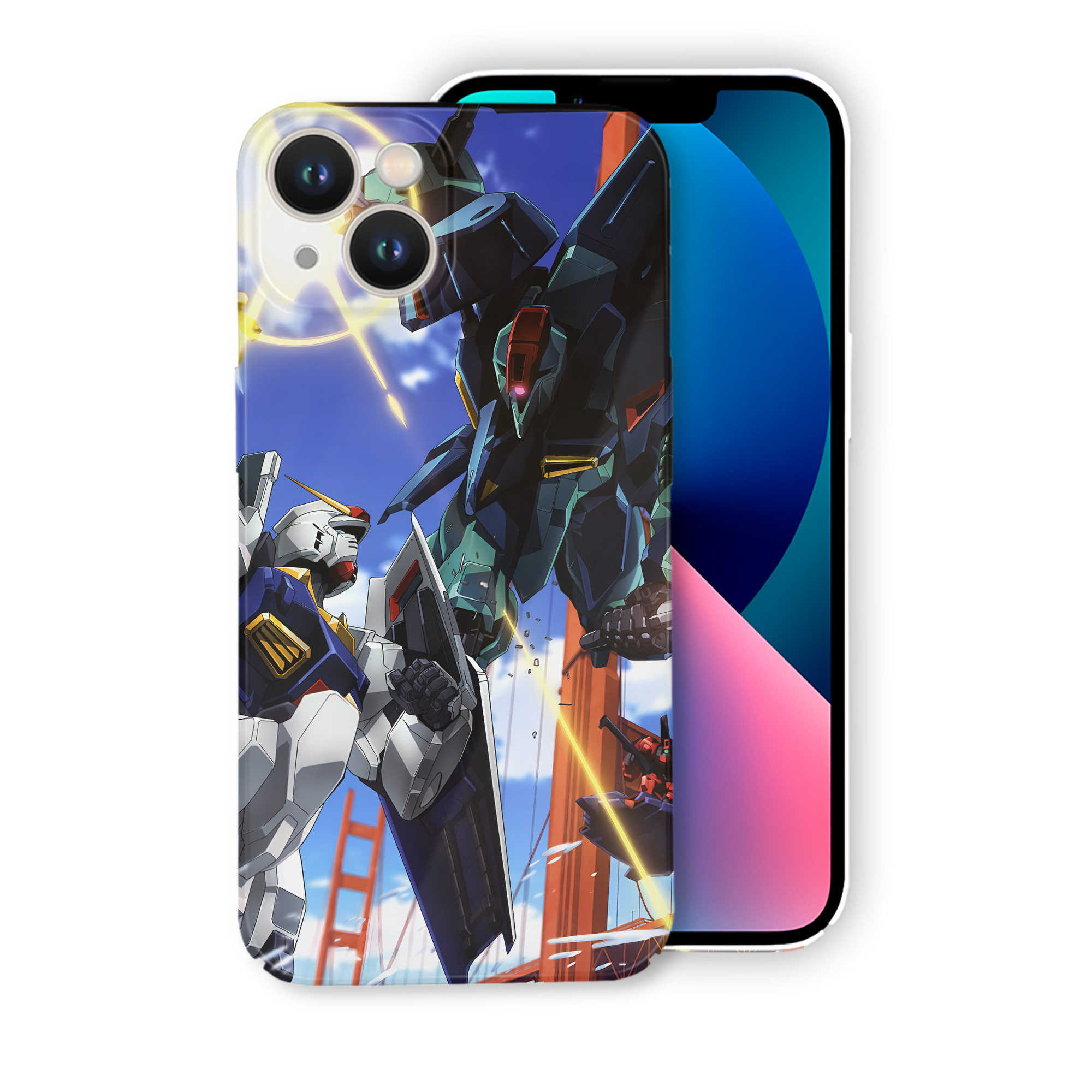 （画像用） 機動戦士ガンダム Mobile Suit Gundam 【iPhone 14シリーズ対応】ハードケース