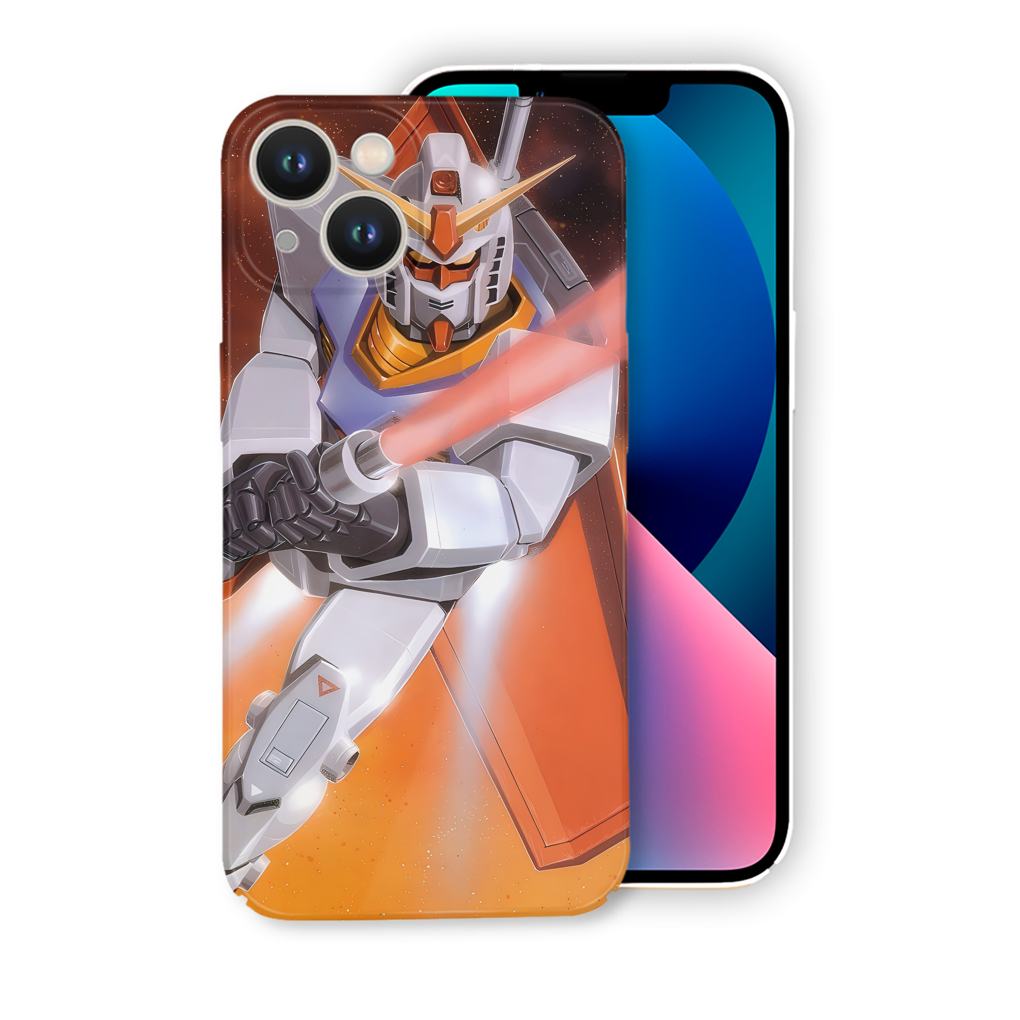 （画像用） 機動戦士ガンダム Mobile Suit Gundam 【iPhone 14シリーズ対応】ハードケース