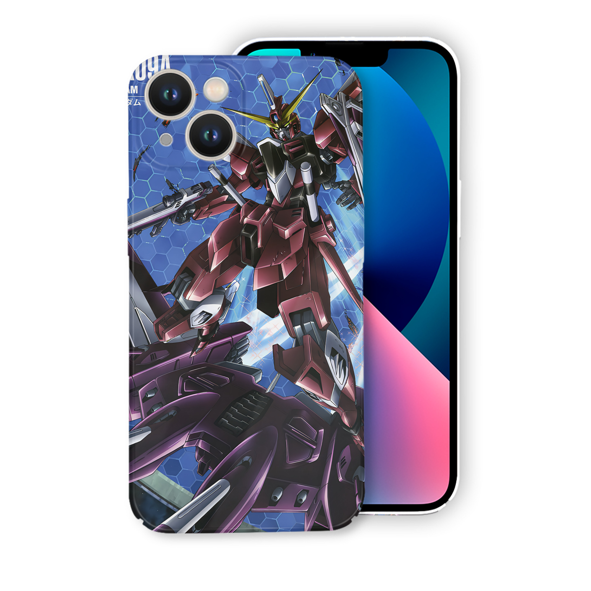 （画像用） 機動戦士ガンダム Mobile Suit Gundam 【iPhone 14シリーズ対応】ハードケース