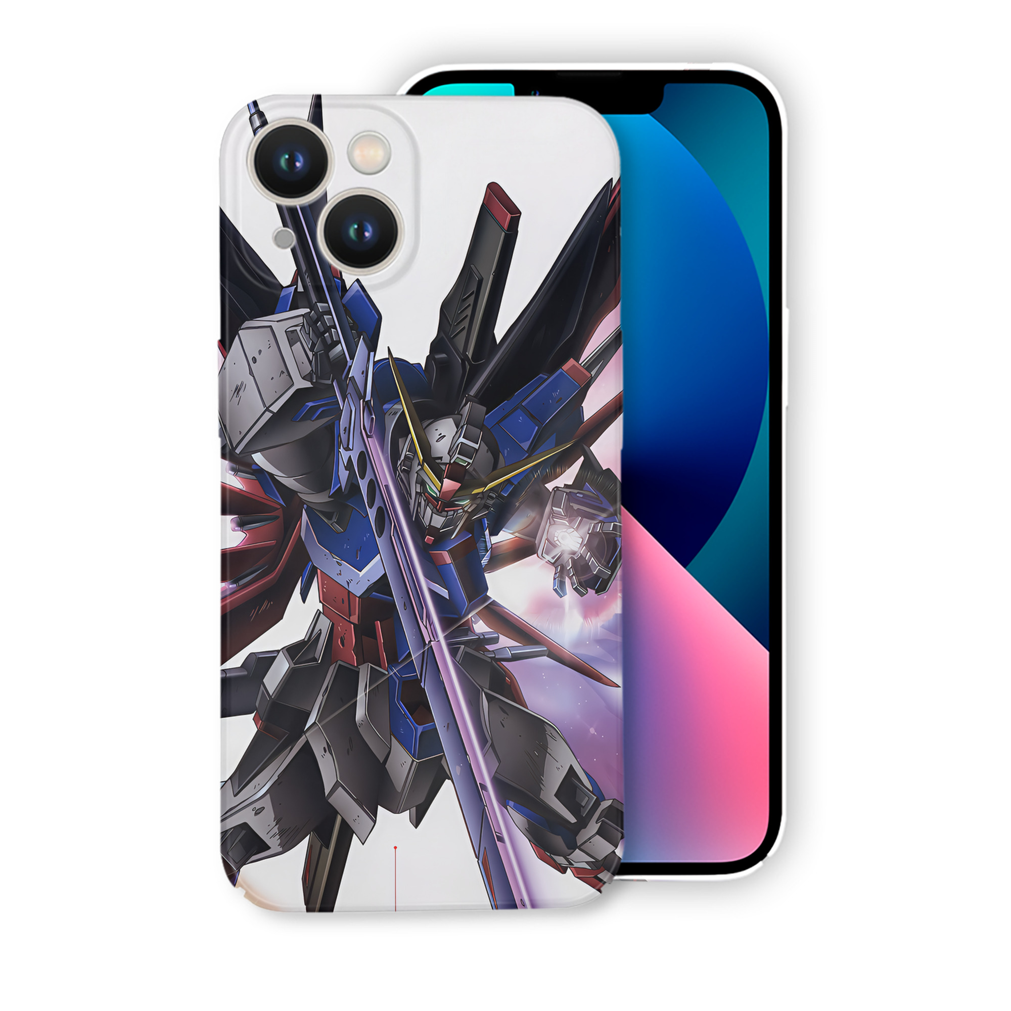 （画像用） 機動戦士ガンダム Mobile Suit Gundam 【iPhone 14シリーズ対応】ハードケース