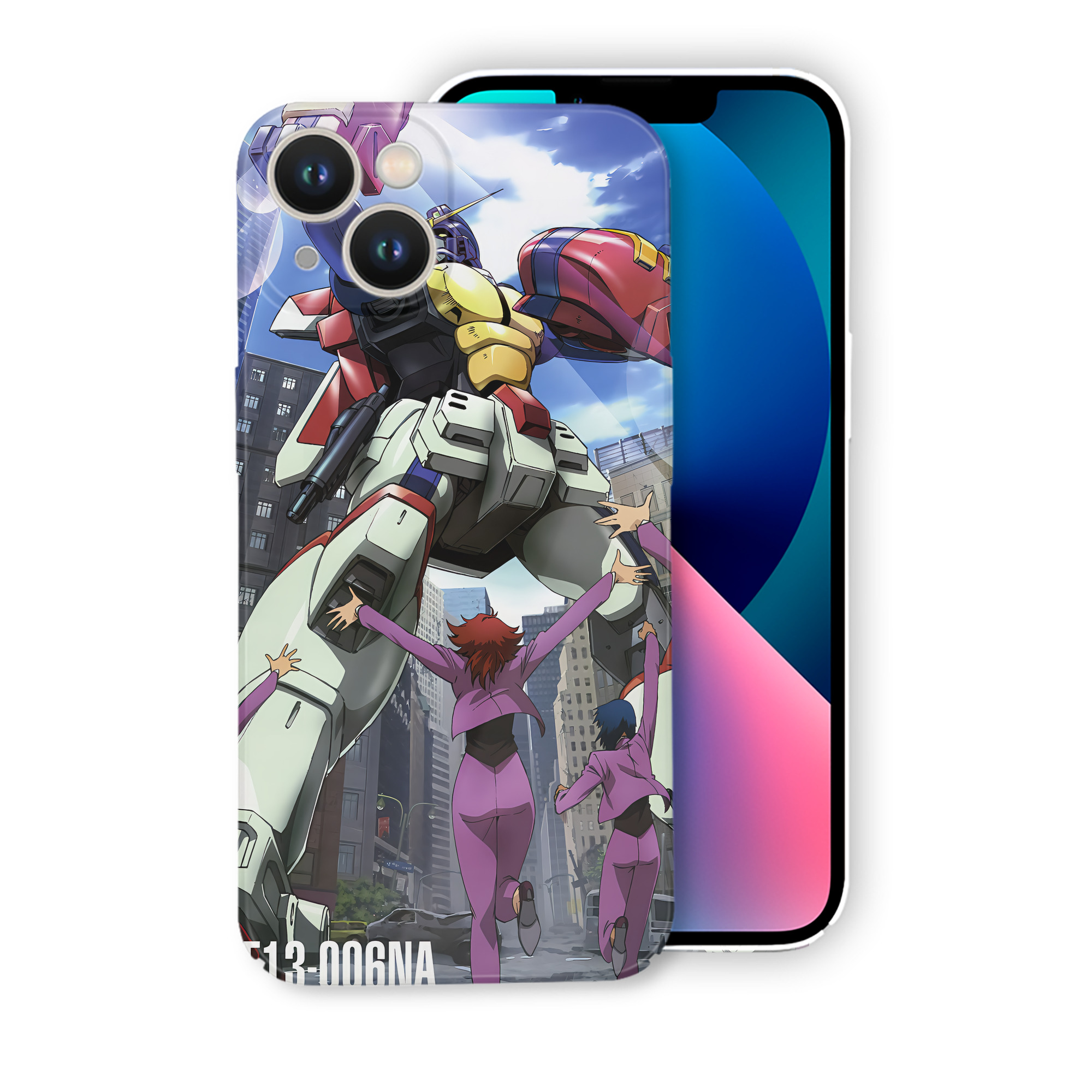 （画像用） 機動戦士ガンダム Mobile Suit Gundam 【iPhone 14シリーズ対応】ハードケース