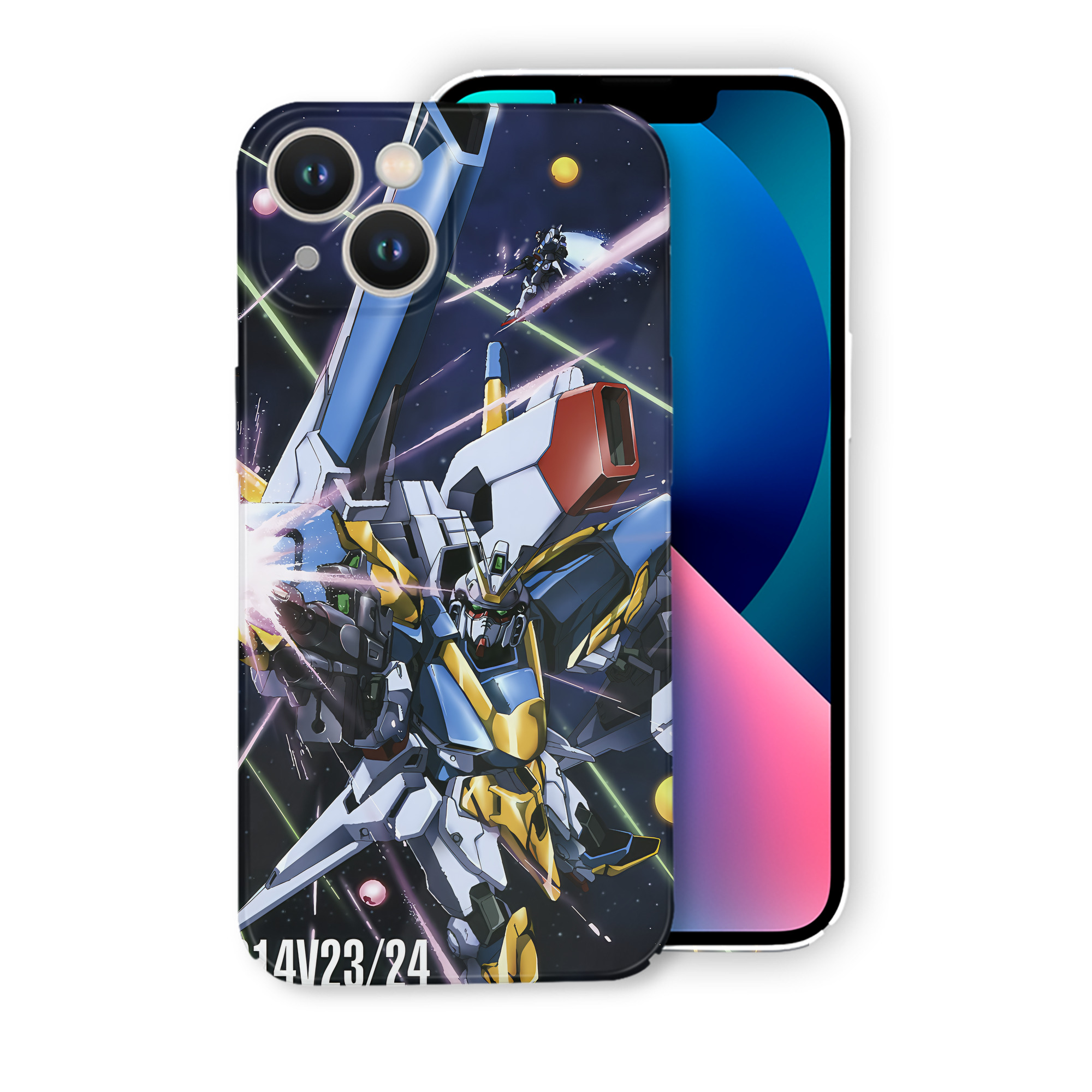 （画像用） 機動戦士ガンダム Mobile Suit Gundam 【iPhone 14シリーズ対応】ハードケース