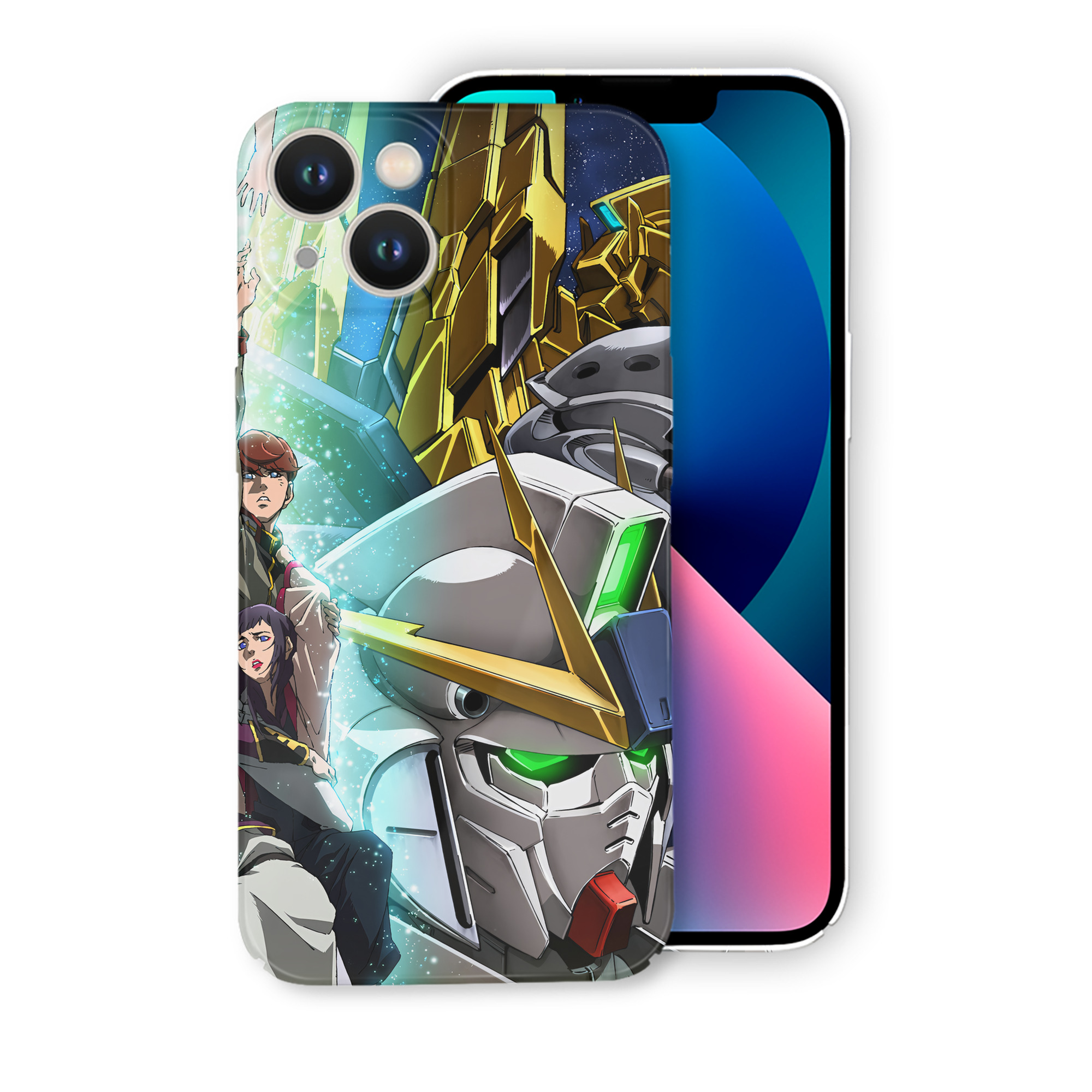 （画像用） 機動戦士ガンダム Mobile Suit Gundam 【iPhone 14シリーズ対応】ハードケース
