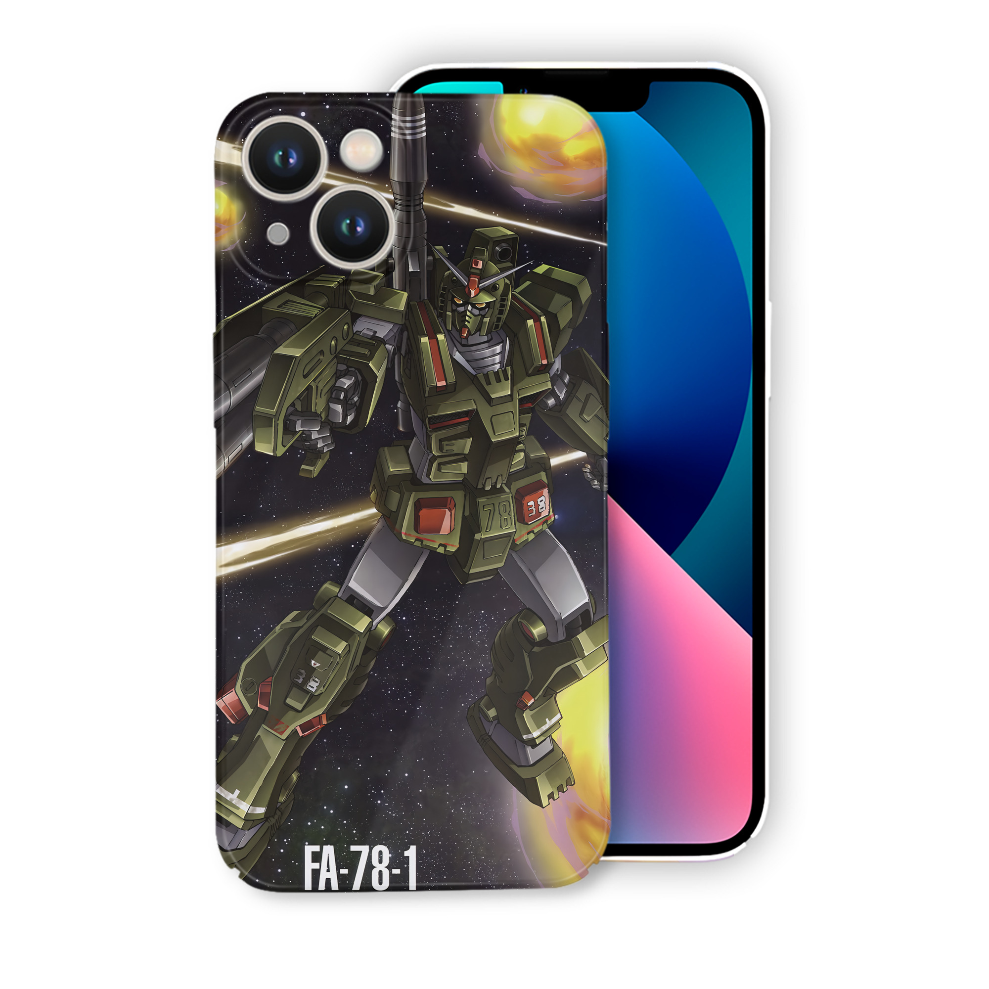 （画像用） 機動戦士ガンダム Mobile Suit Gundam 【iPhone 14シリーズ対応】ハードケース