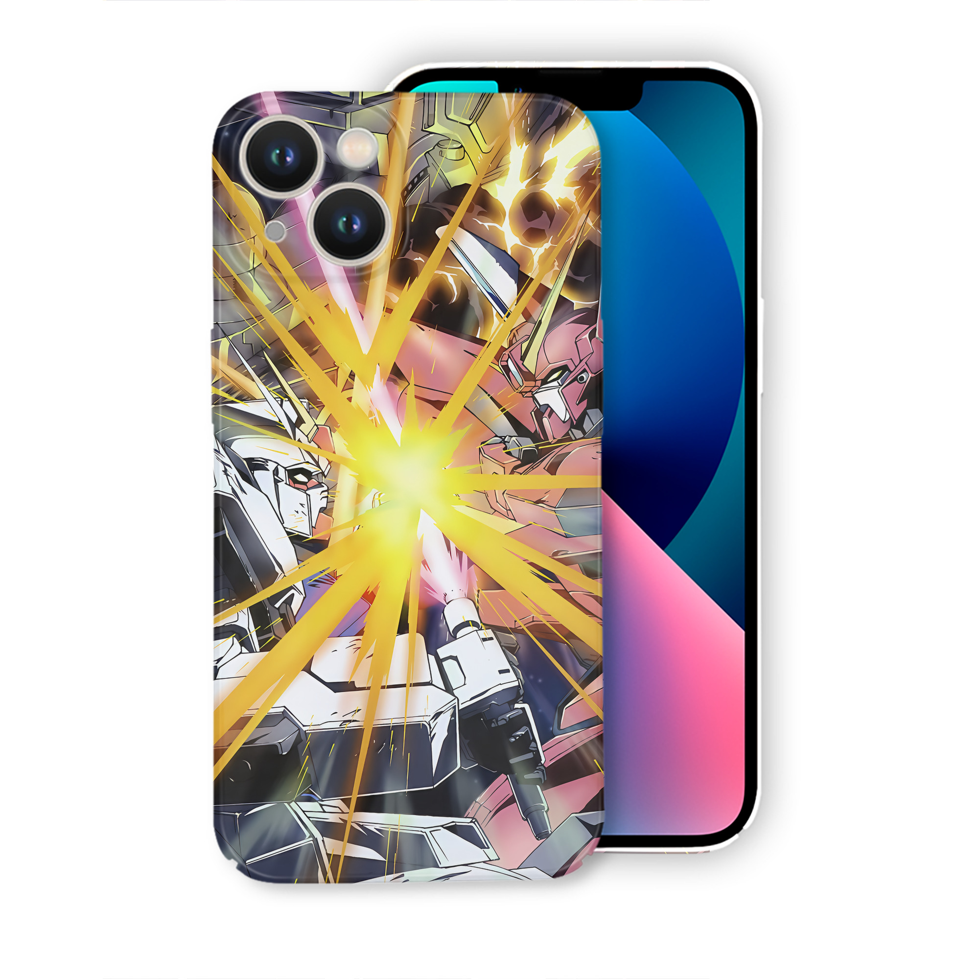 （画像用） 機動戦士ガンダム Mobile Suit Gundam 【iPhone 14シリーズ対応】ハードケース