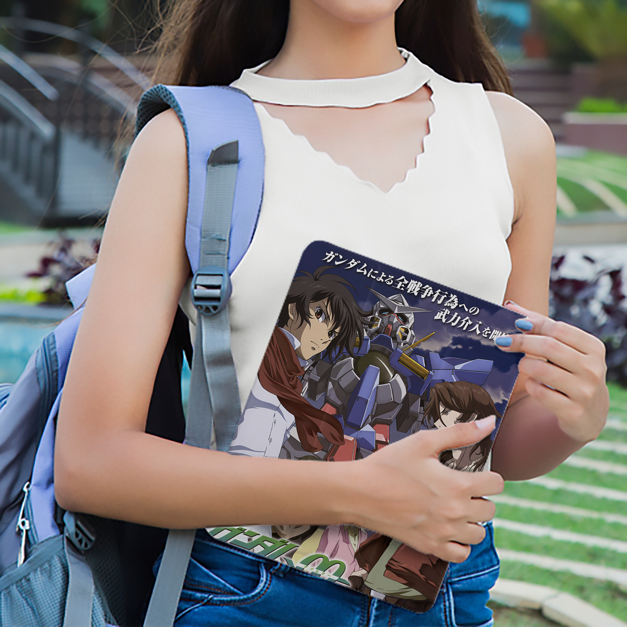 機動戦士ガンダム Mobile Suit Gundam IPad ケース ペン収納付き 三つ折りスタンド PUレザー×シリコン 対応機種9.5/10.5/10.9インチ