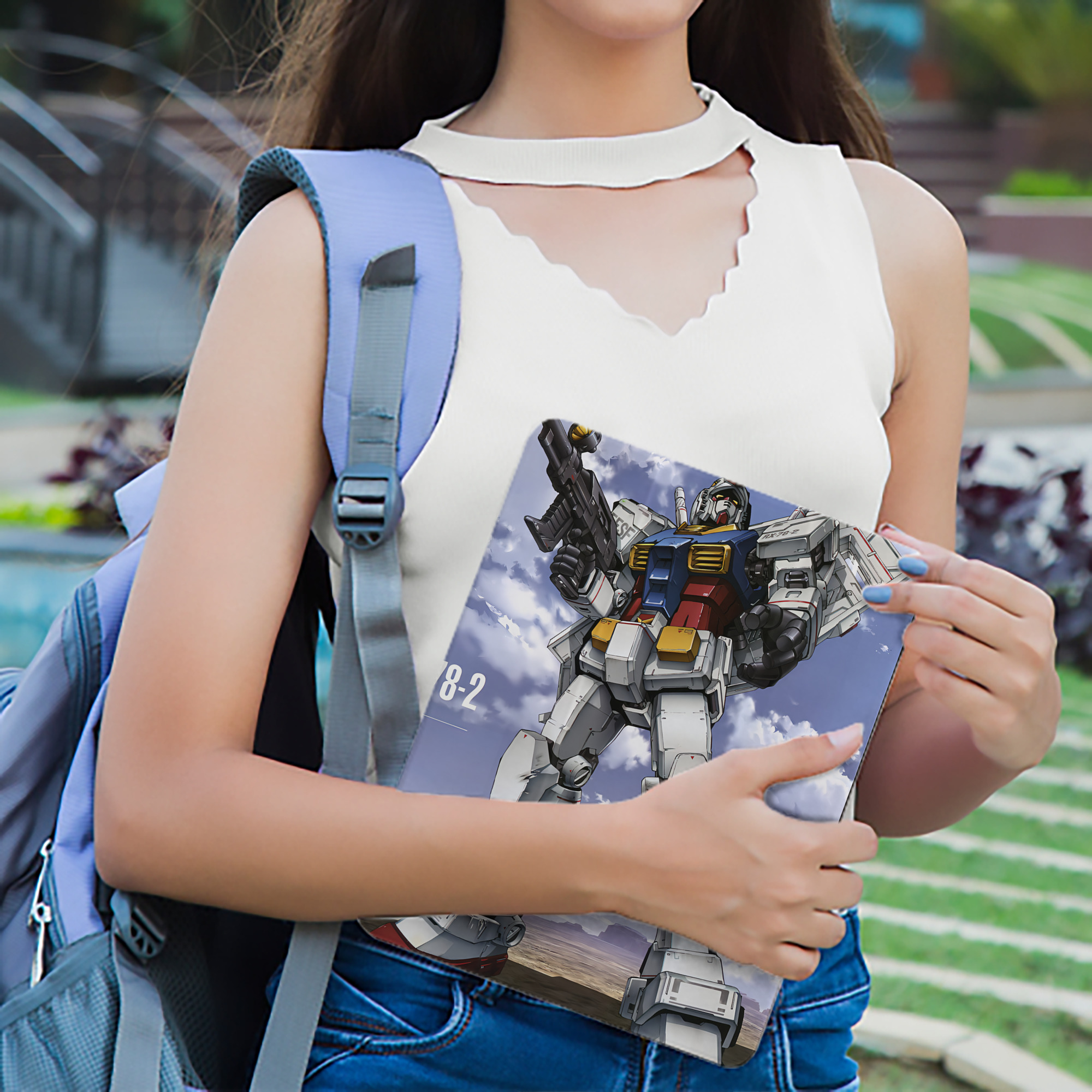 機動戦士ガンダム Mobile Suit Gundam IPad ケース ペン収納付き 三つ折りスタンド PUレザー×シリコン 対応機種9.5/10.5/10.9インチ