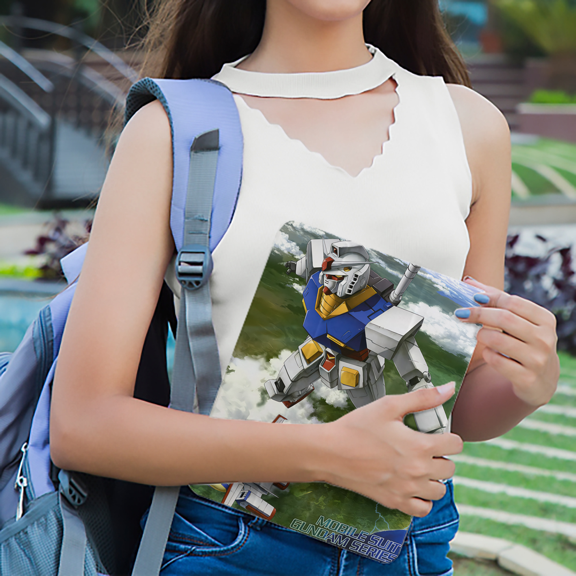 機動戦士ガンダム Mobile Suit Gundam IPad ケース ペン収納付き 三つ折りスタンド PUレザー×シリコン 対応機種9.5/10.5/10.9インチ