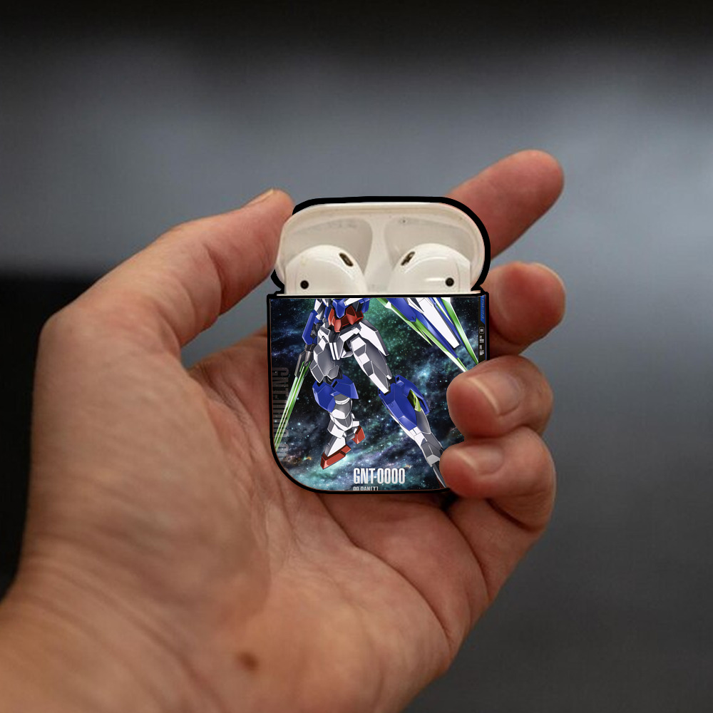 機動戦士ガンダム Mobile Suit Gundam AirPods 第2世代保護ケース ハードシェル ブラック 耐衝撃・防指紋・カラビナ付き