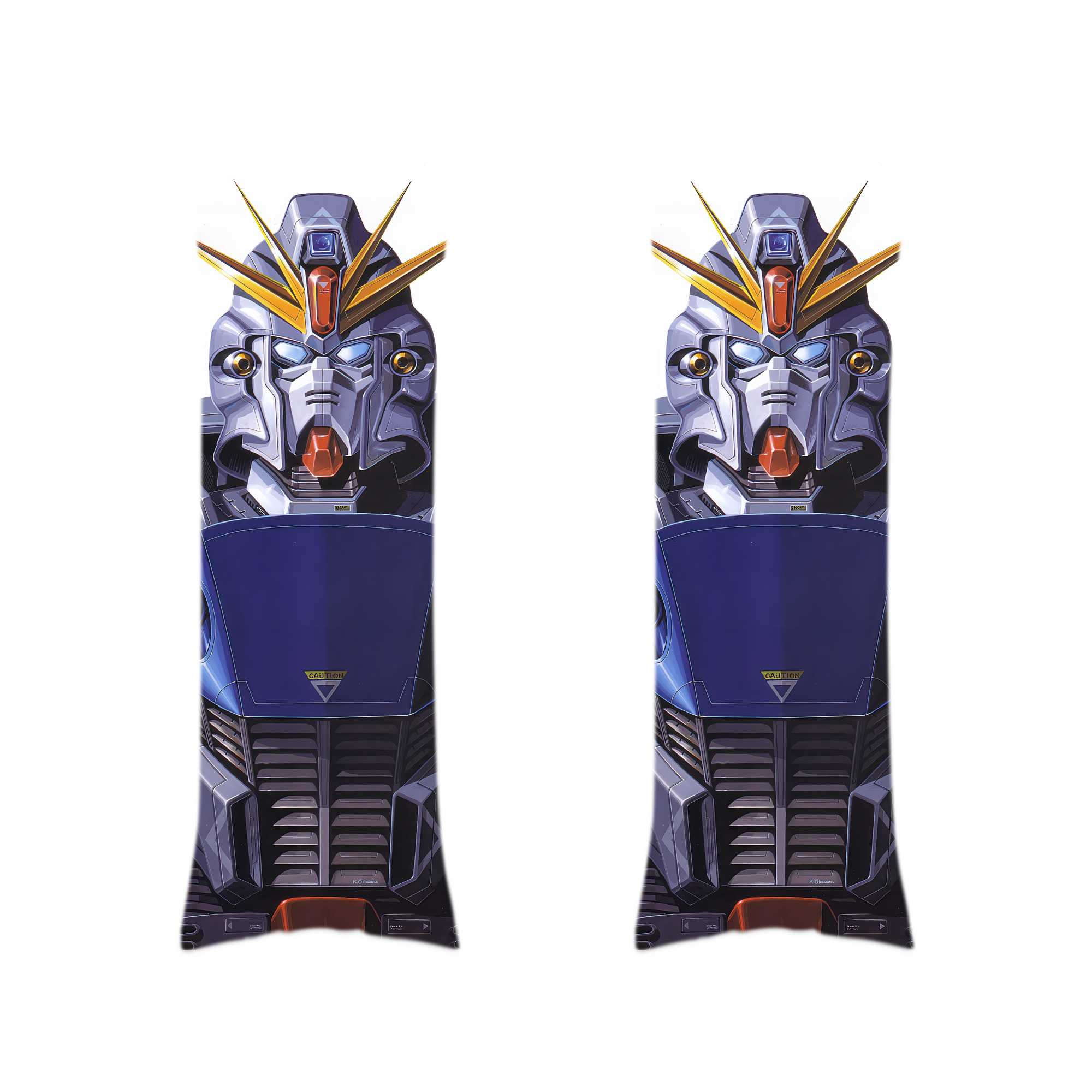 （画像用） 機動戦士ガンダム Mobile Suit Gundam ロング抱き枕カバー 両面プリントタイプ（サイズ選択可）