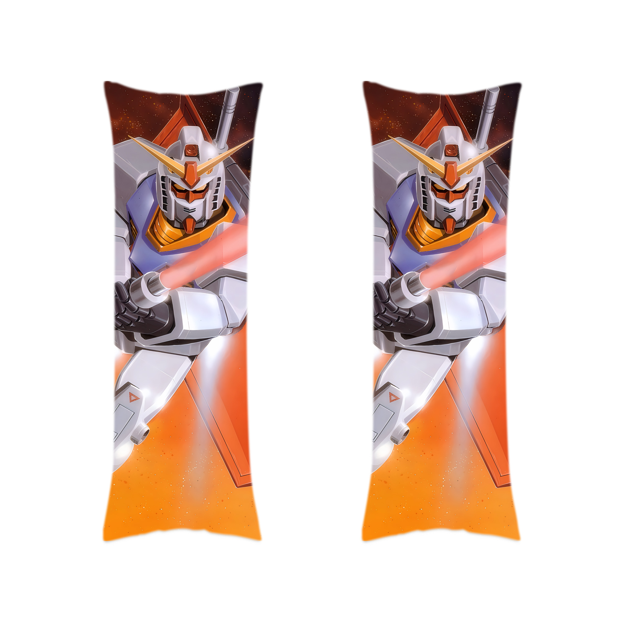 （画像用） 機動戦士ガンダム Mobile Suit Gundam ロング抱き枕カバー 両面プリントタイプ（サイズ選択可）