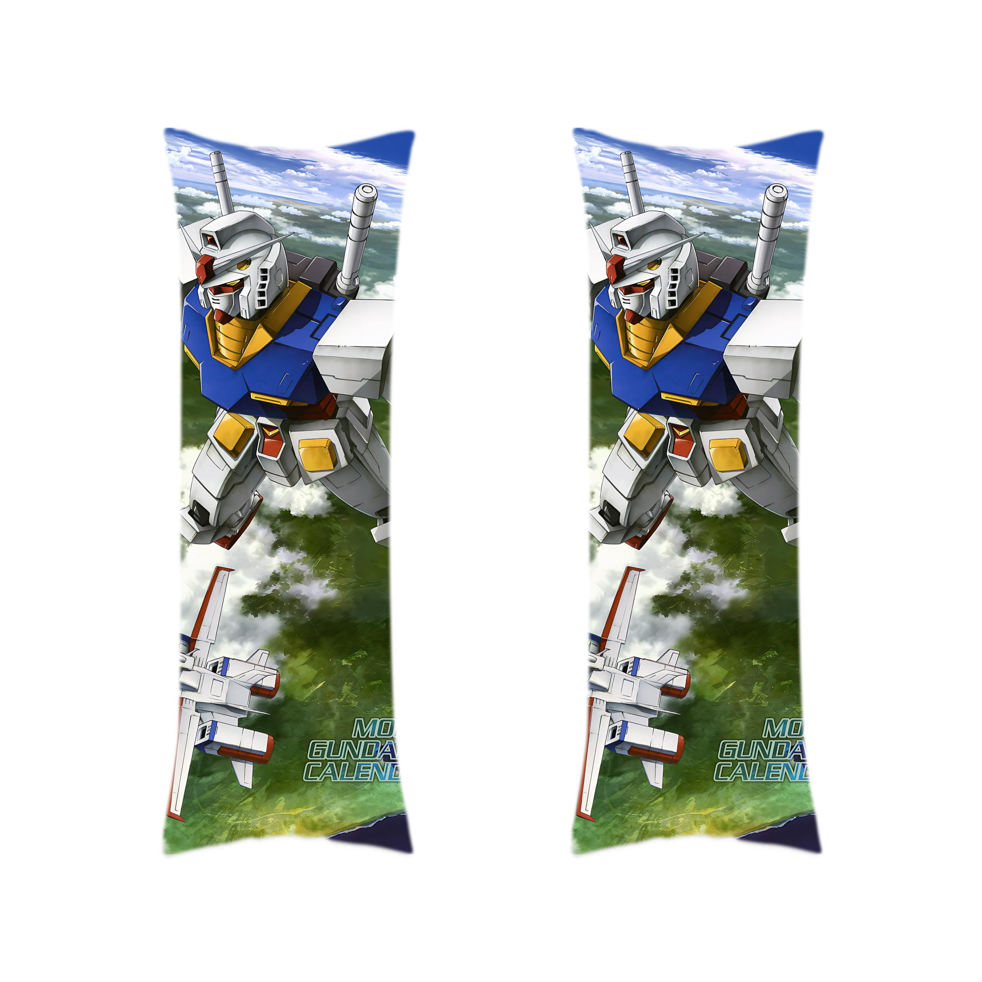 （画像用） 機動戦士ガンダム Mobile Suit Gundam ロング抱き枕カバー 両面プリントタイプ（サイズ選択可）