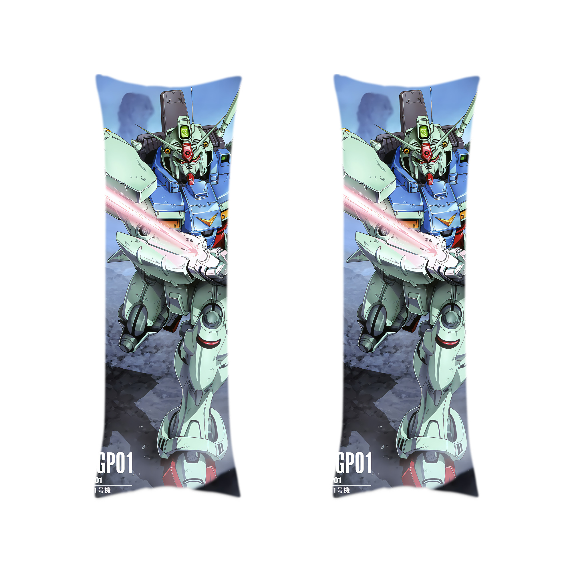 （画像用） 機動戦士ガンダム Mobile Suit Gundam ロング抱き枕カバー 両面プリントタイプ（サイズ選択可）