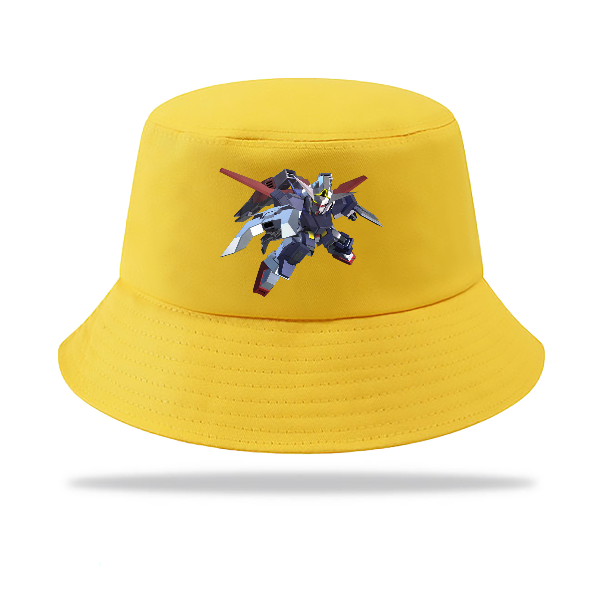 （画像用） 機動戦士ガンダム Mobile Suit Gundam アウトドア日除けバケットハット