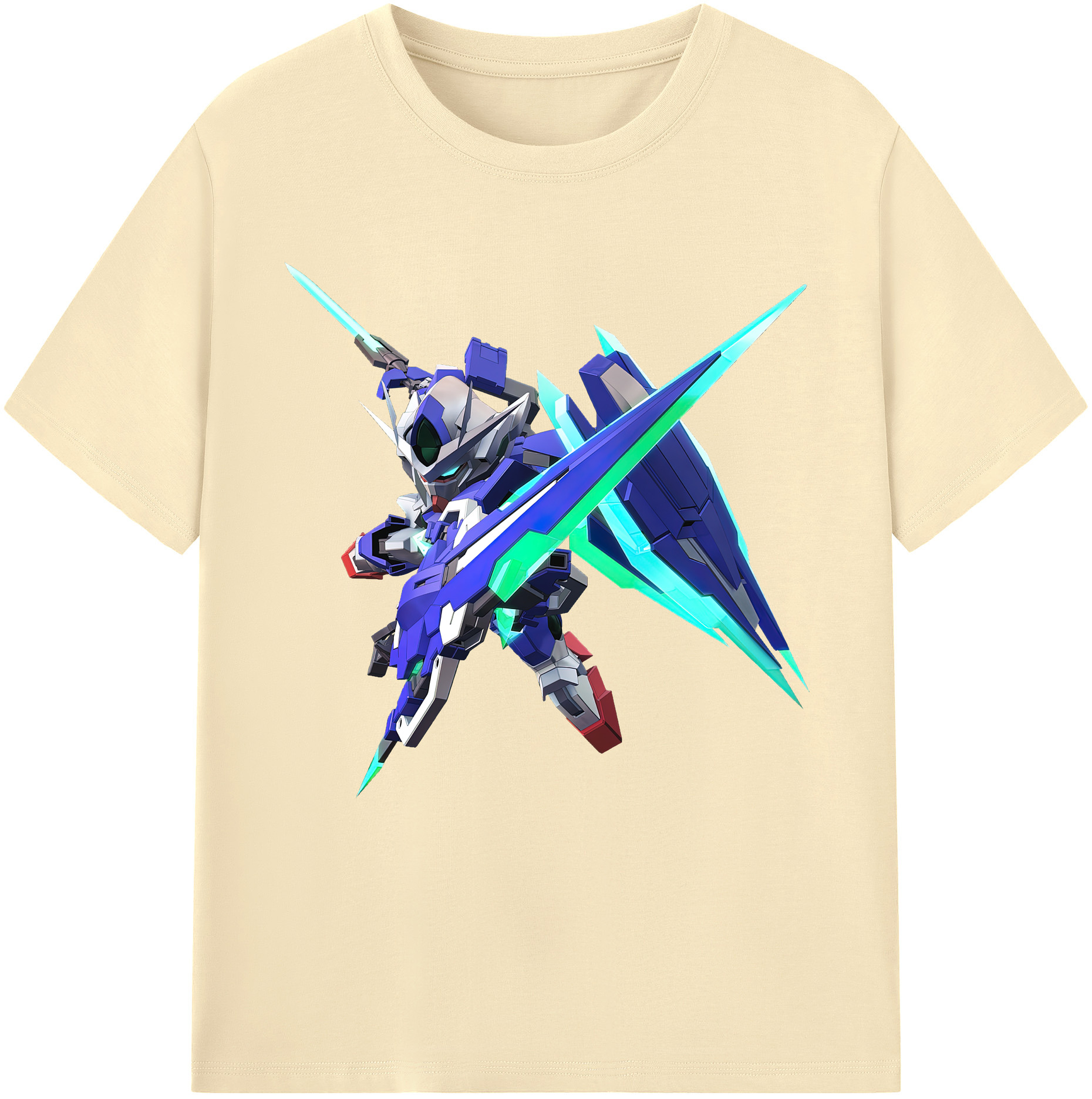 （画像用） 機動戦士ガンダム Mobile Suit Gundam 綿100％半袖Tシャツ（フロントプリント）