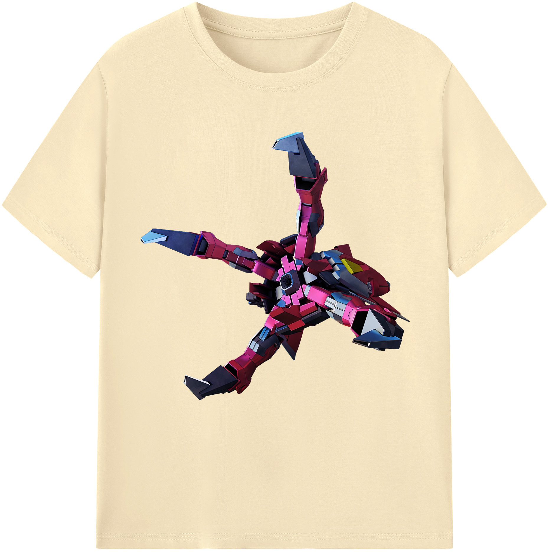 （画像用） 機動戦士ガンダム Mobile Suit Gundam 綿100％半袖Tシャツ（フロントプリント）